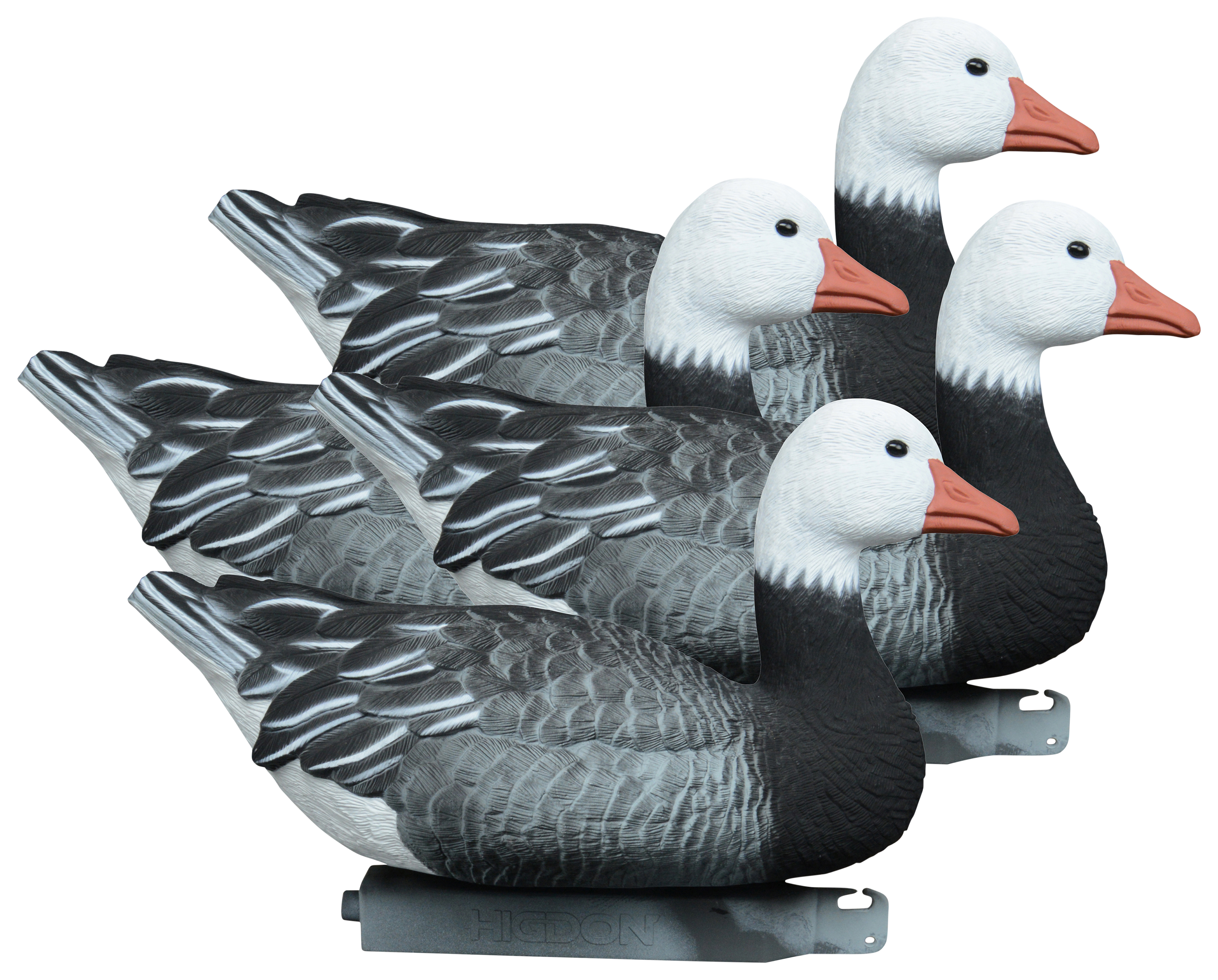 Image of Higdon Full-Size Foam-Filled Floater Blue Goose Decoys 4 Pack