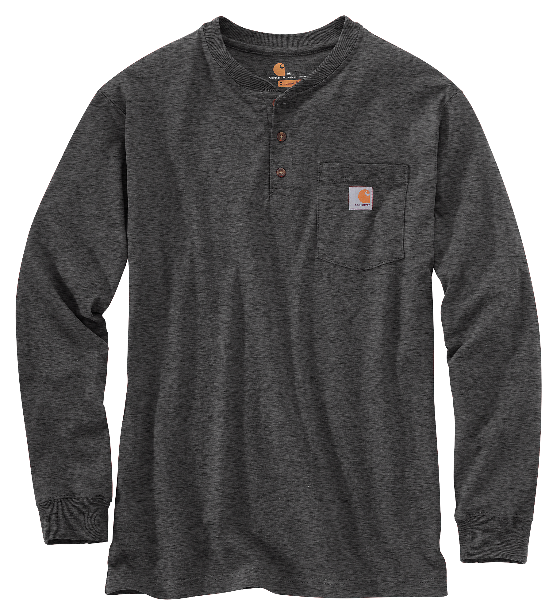Carhartt Loose-Fit Heavyweight Short-Sleeve Pocket Henley T-Shirt for Men