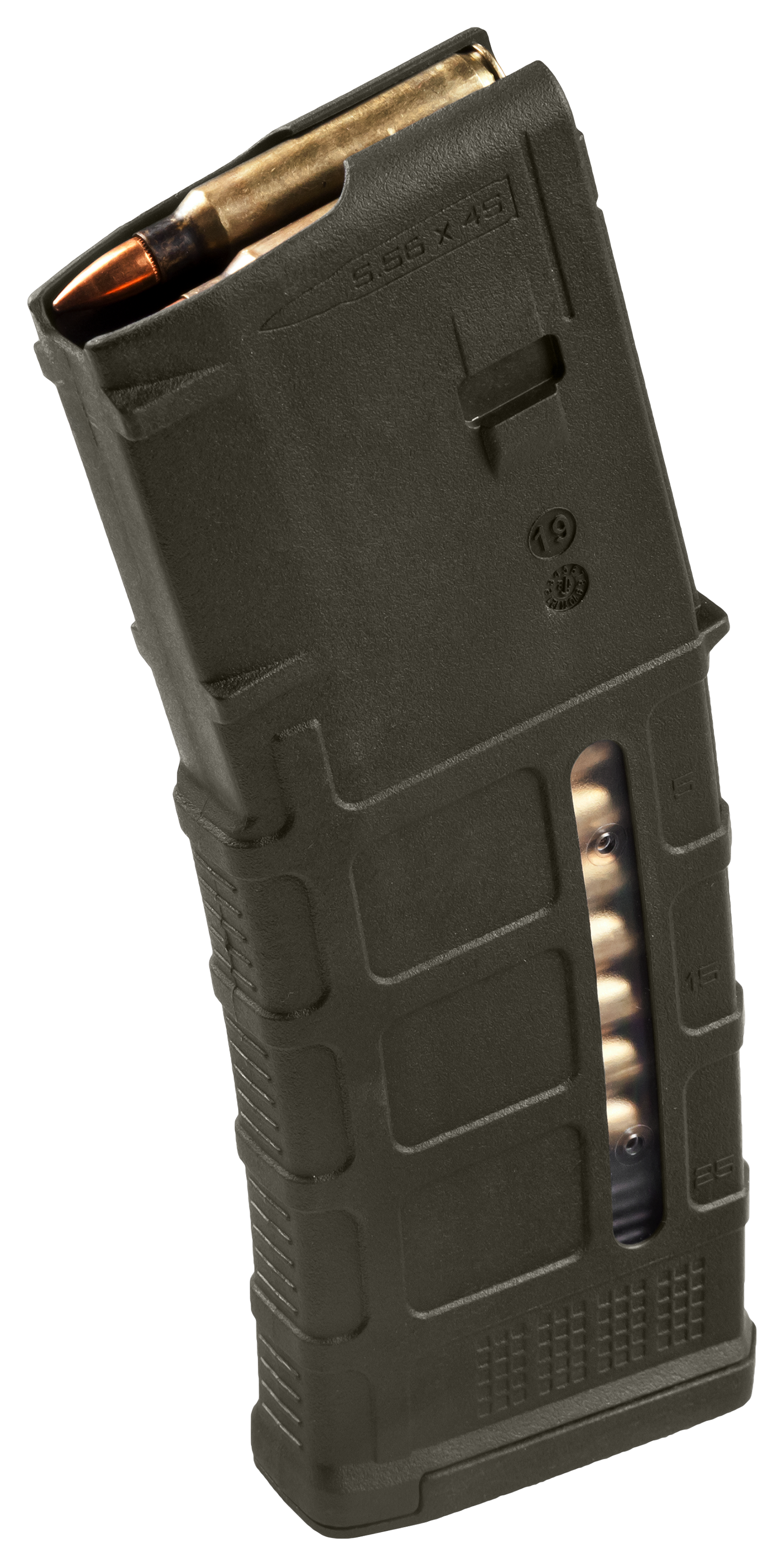 Magpul Magpul PMAG 30 AR/M4 GEN M3 Window Magazine - .223 Remington/5.56 NATO - OD Green - $18.99 at Bass Pro Shops