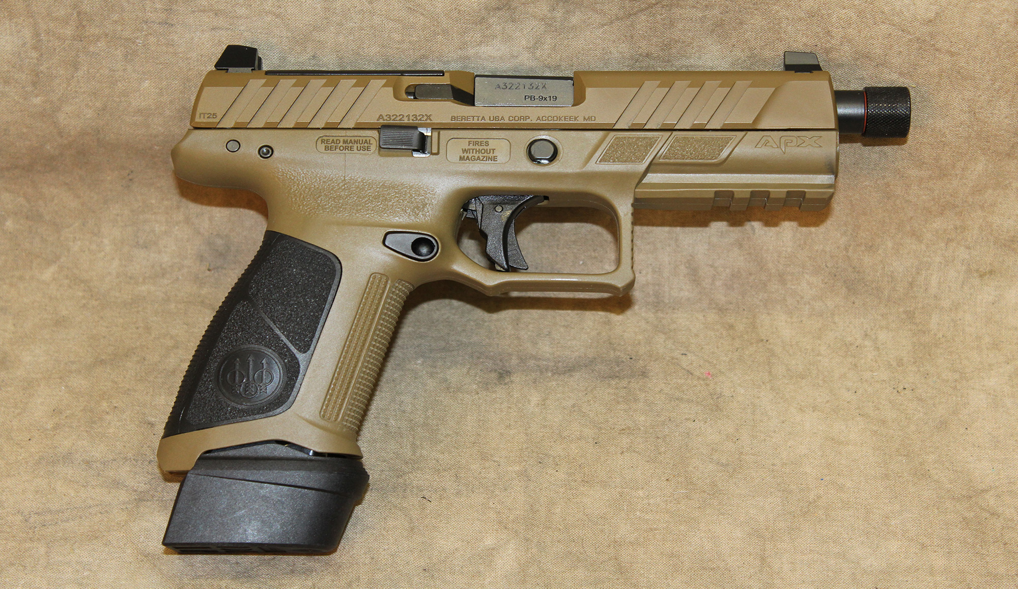 Image of ~ Beretta ~ APX A1 Tactical ~ 9MM ~