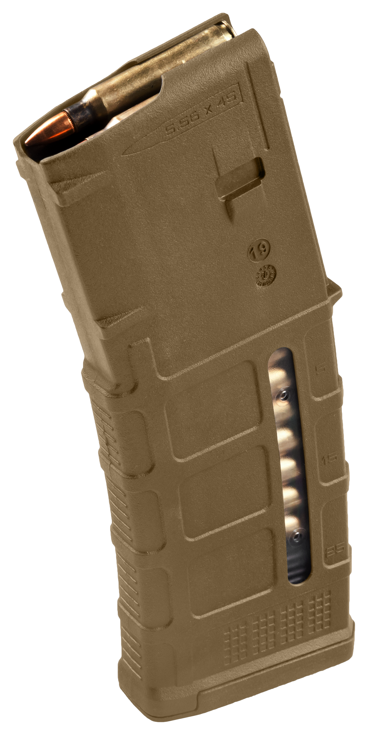 Magpul Magpul PMAG 30 AR/M4 GEN M3 Window Magazine - .223 Remington/5.56 NATO - Modified Coyote Brown - $18.99 at Bass Pro Shops