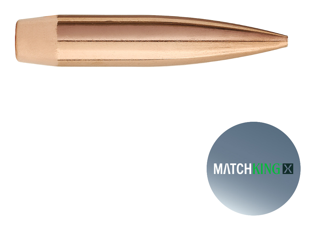 Image of Sierra MatchKing X Hollow Point Boat-Tail Rifle Bullets - .284 Cal - 175 Grain - 100 Rounds