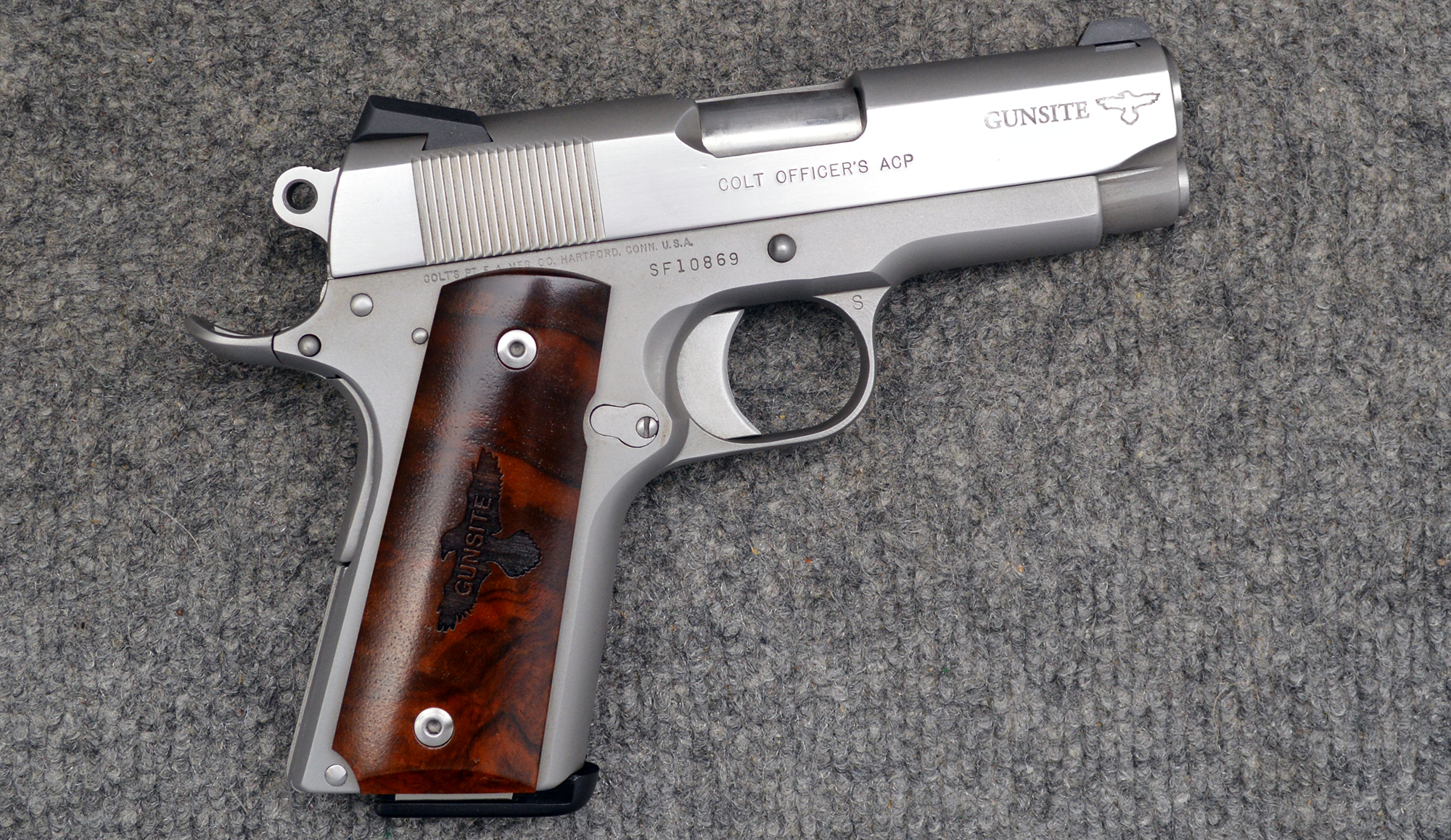 Image of Colt ~ Officer's ACP Gunsite Ed. ~ .45 Auto