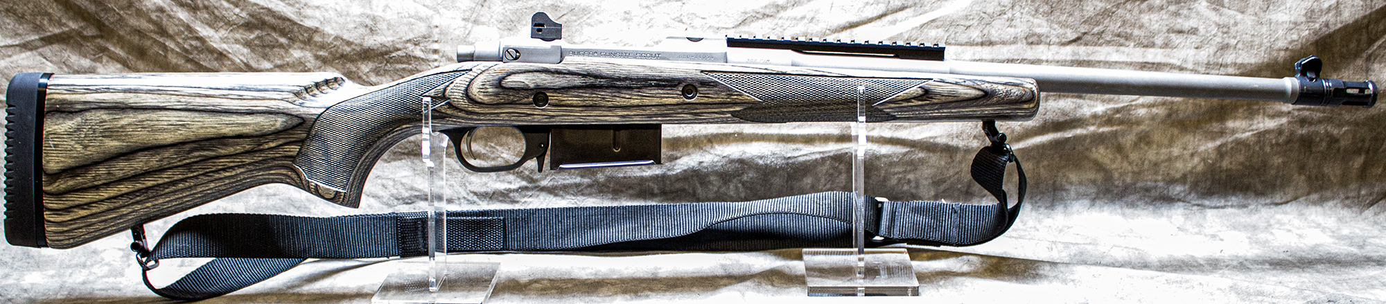 RUGER M77 GUNSITE SCOUT RIFLE - LEFT HAND - .308 WINCHESTER - Ruger