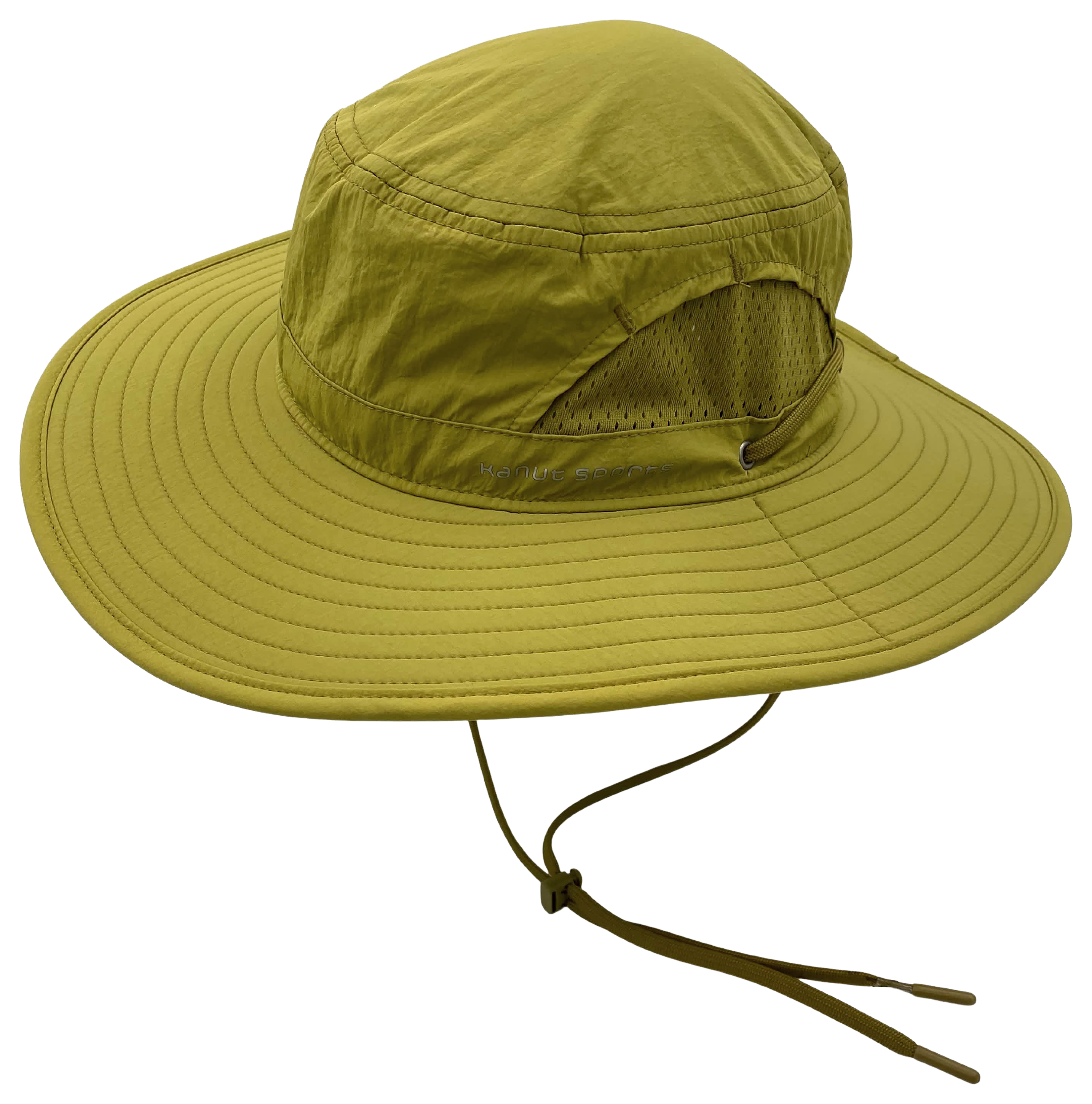 Image of Kanut Sports Jemez Bonnie Sun Hat with Tuckable Neck Drape - Moss