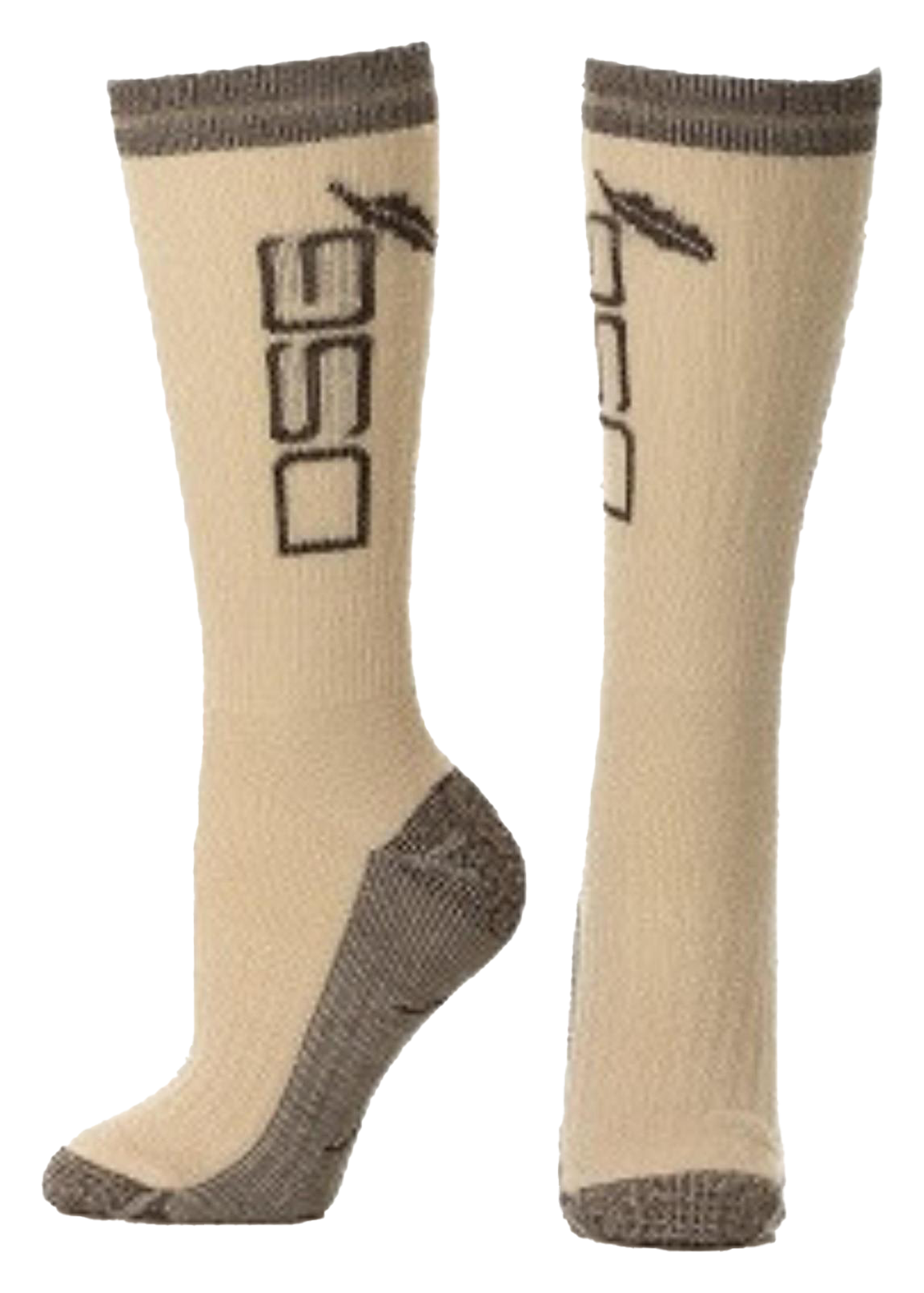 Image of DSG Outerwear Heavyweight Merino Wool Socks - Beige/Brown