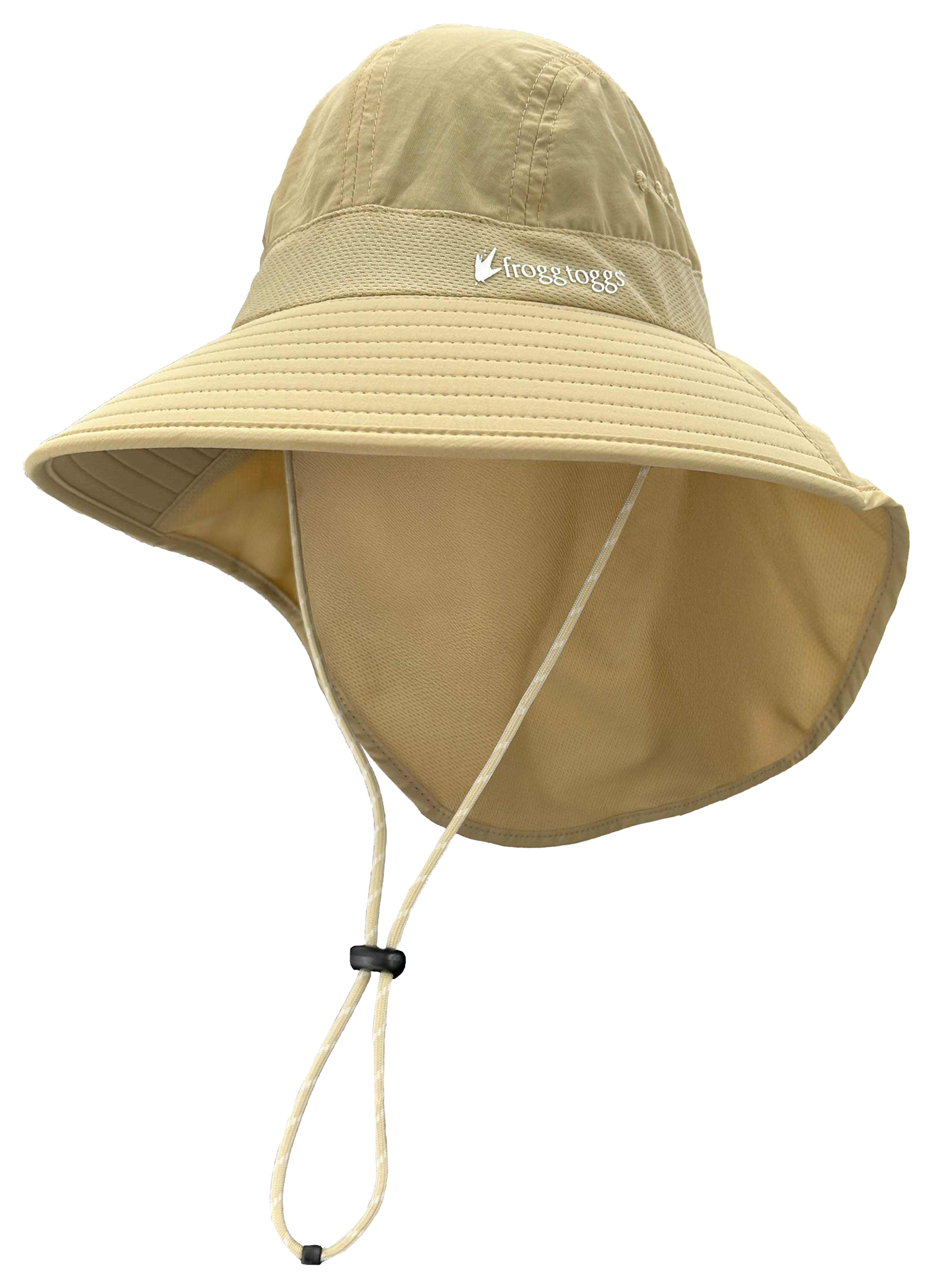 Image of Frogg Toggs Chilly Pro Cooling Sun Shade Hat - Khaki