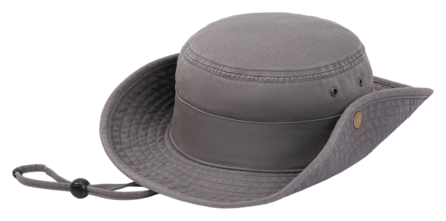 Kanut Sports Kanut Sports Foraker Cotton Bucket Hat - Light Grey - $24.00 at Bass Pro Shops