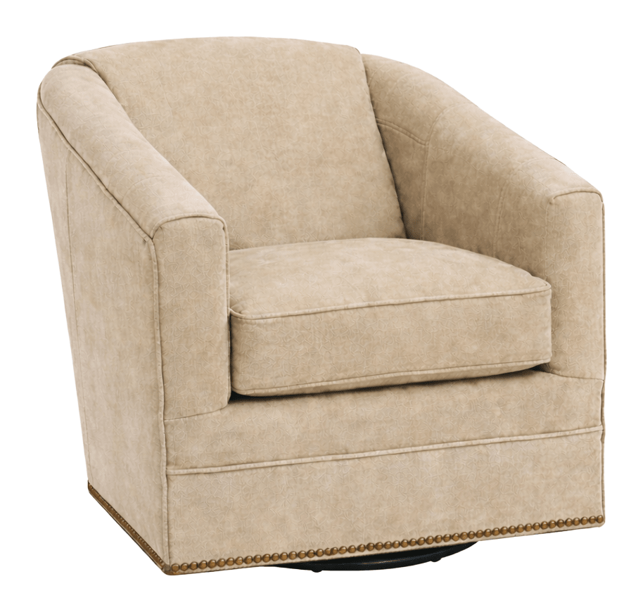 Image of Marshfield Furniture June Swivel Glider Chair - Bella Driftwood