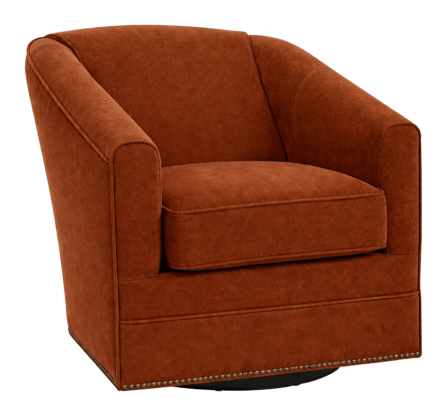 Image of Marshfield Furniture June Swivel Glider Chair - Bella Cedar
