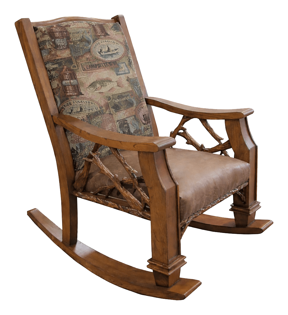 Image of Marshfield Furniture Whitetail Ridge Rocker Chair - Starlight Sierra