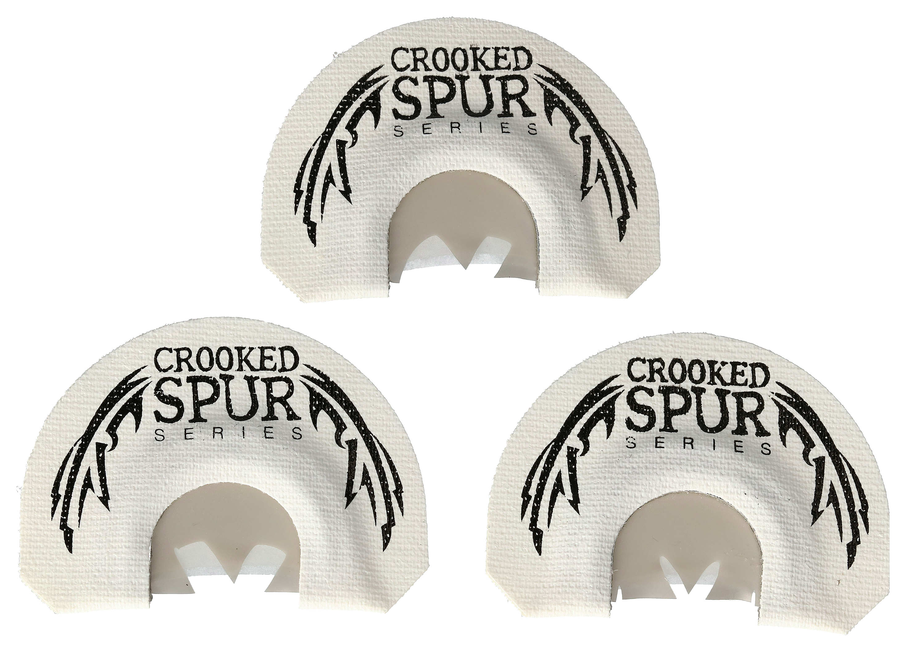 FOXPRO Crooked Spur Series Ghost Spur Mouth Turkey Call 3 Pack