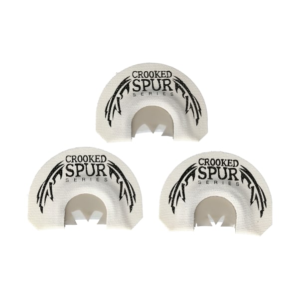 FOXPRO Crooked Spur Series Ghost Spur Mouth Turkey Call 3 Pack