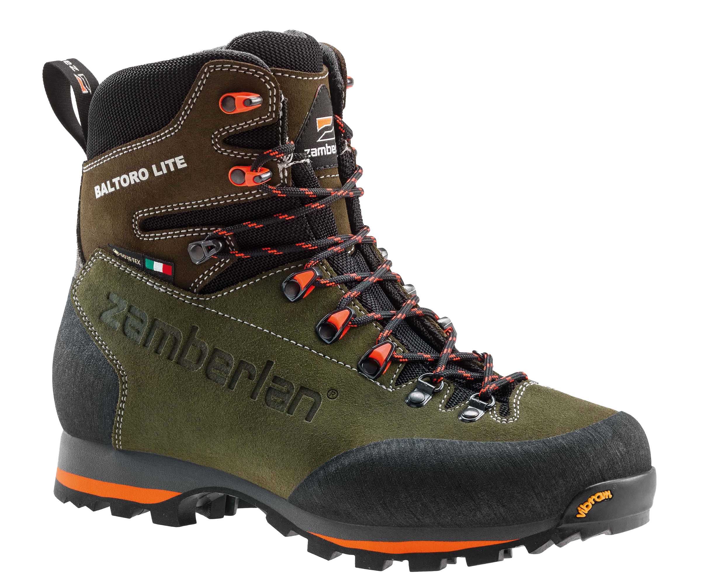 Image of Zamberlan Baltoro Lite GTX RR Waterproof Hiking Boots for Men - Musk