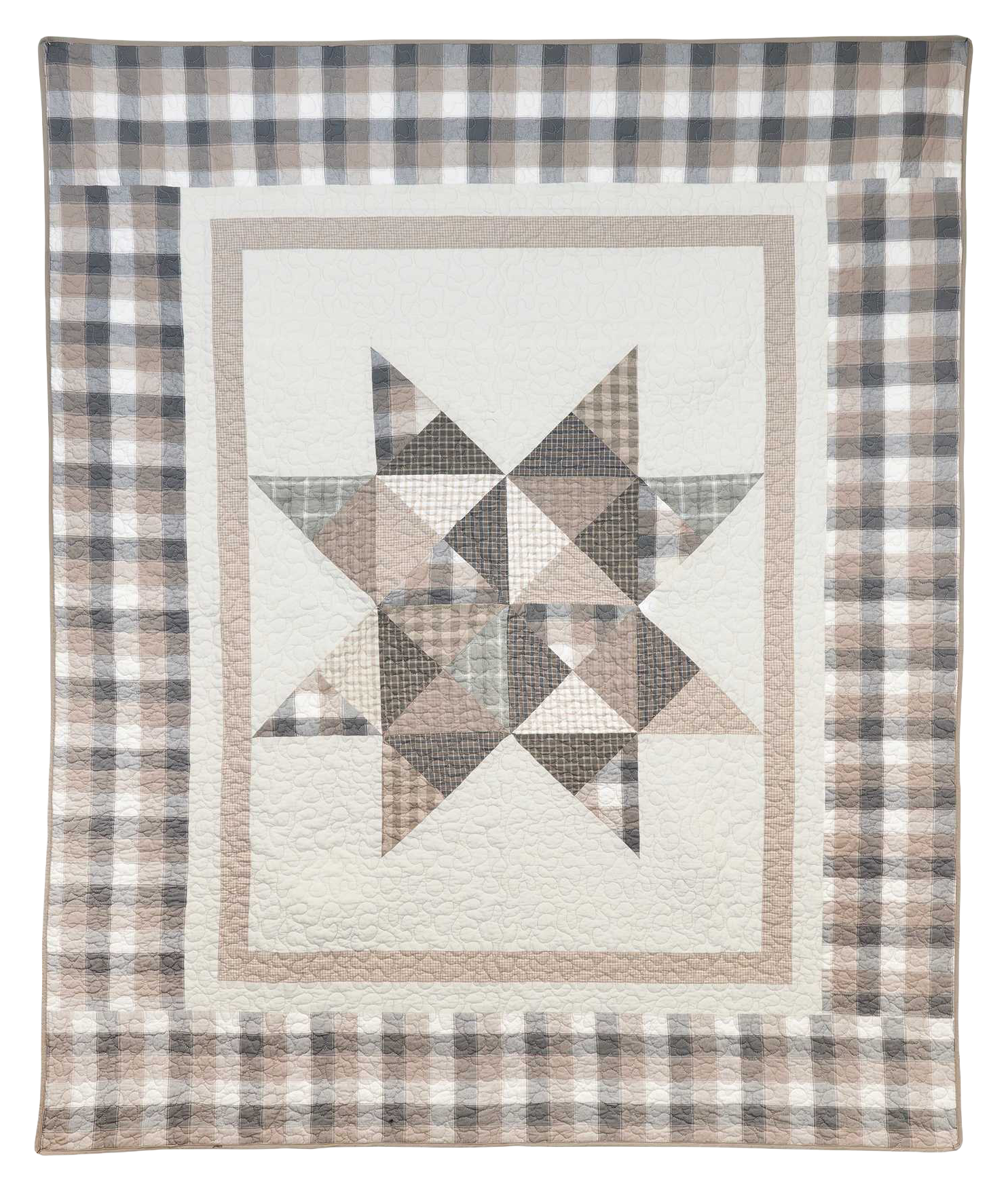 Image of Donna Sharp Smoky Star Cotton Throw Blanket