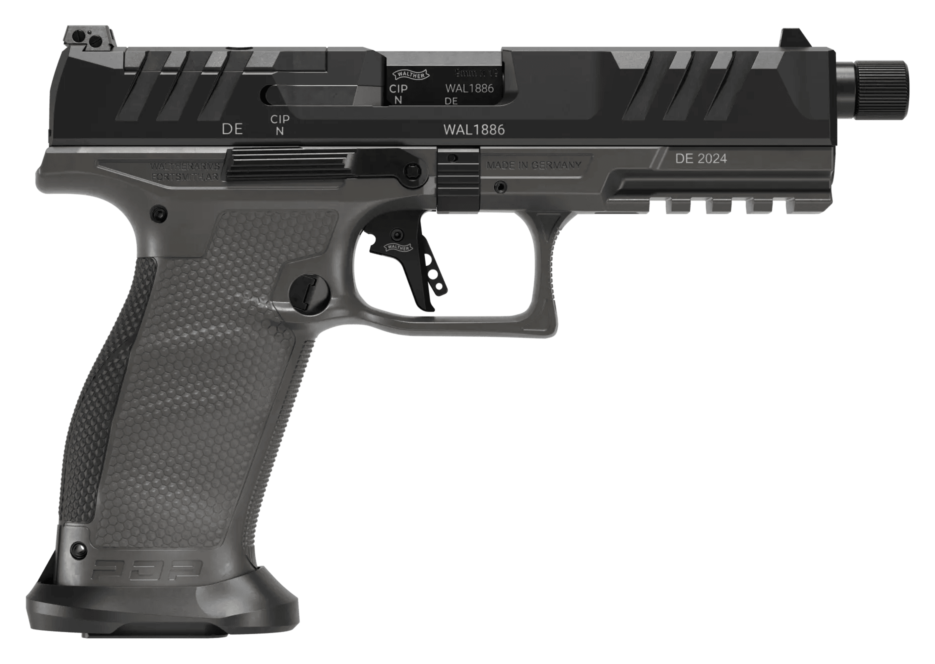 Image of "Walther PDP Pro SD Full-Size Optics-Ready Semi-Auto Pistol - 5.1"" - Black - 10"