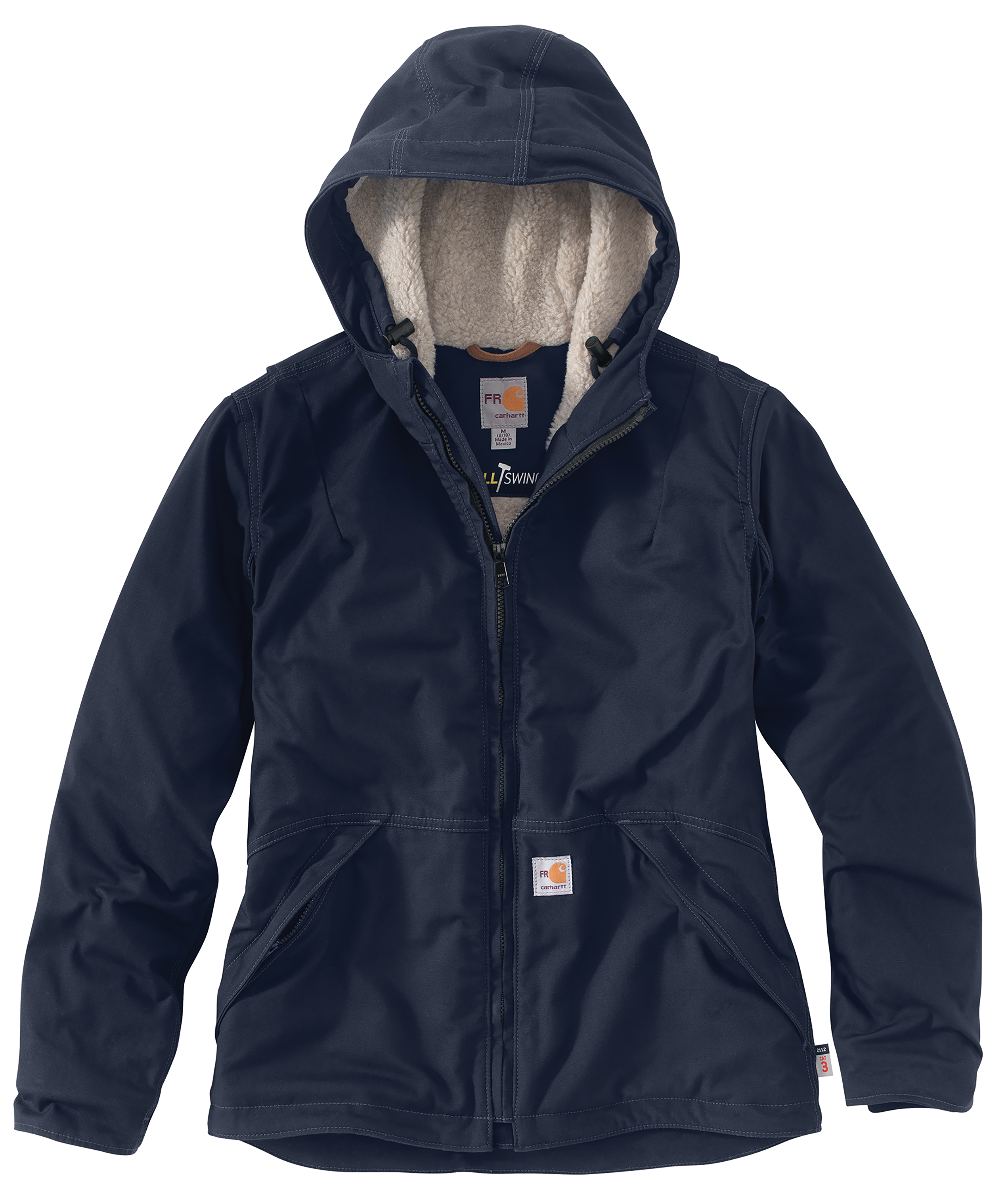 Carhartt Flame-Resistant Full-Swing Quick Duck Jacket for Ladies - Dark Nav