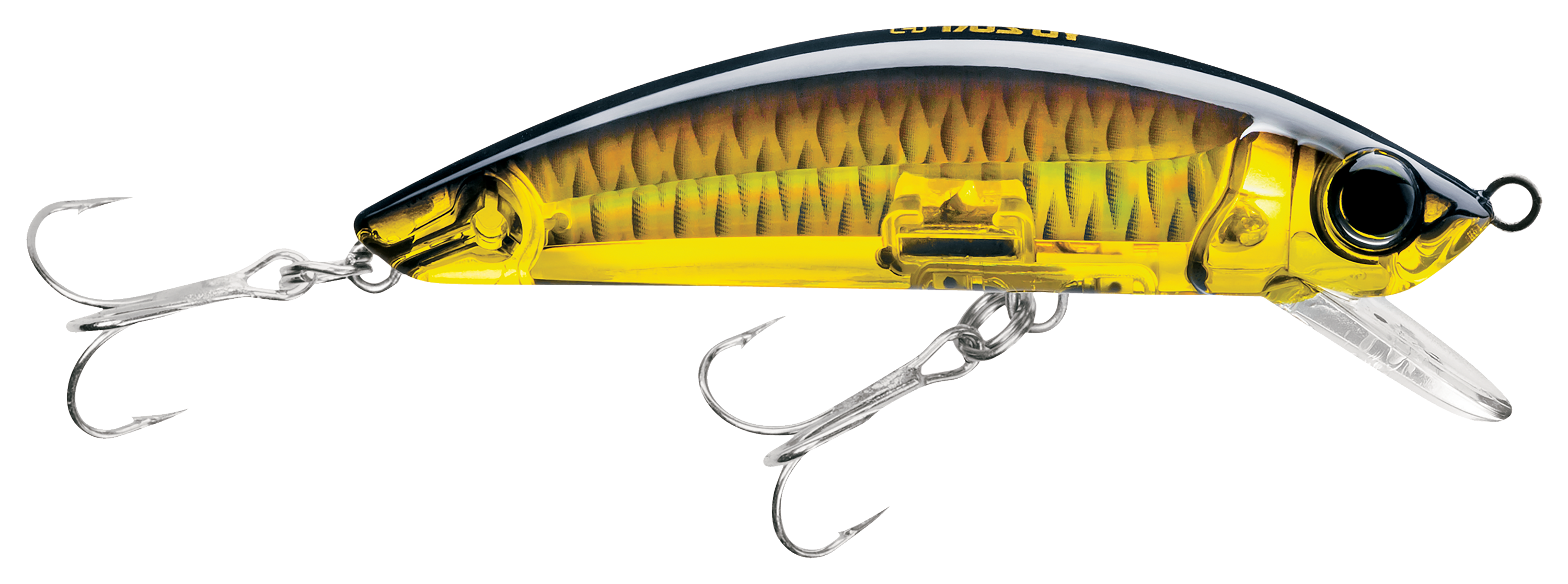 Image of Yo-Zuri 3D Inshore Minnow - 7/16 oz. - Gold Black