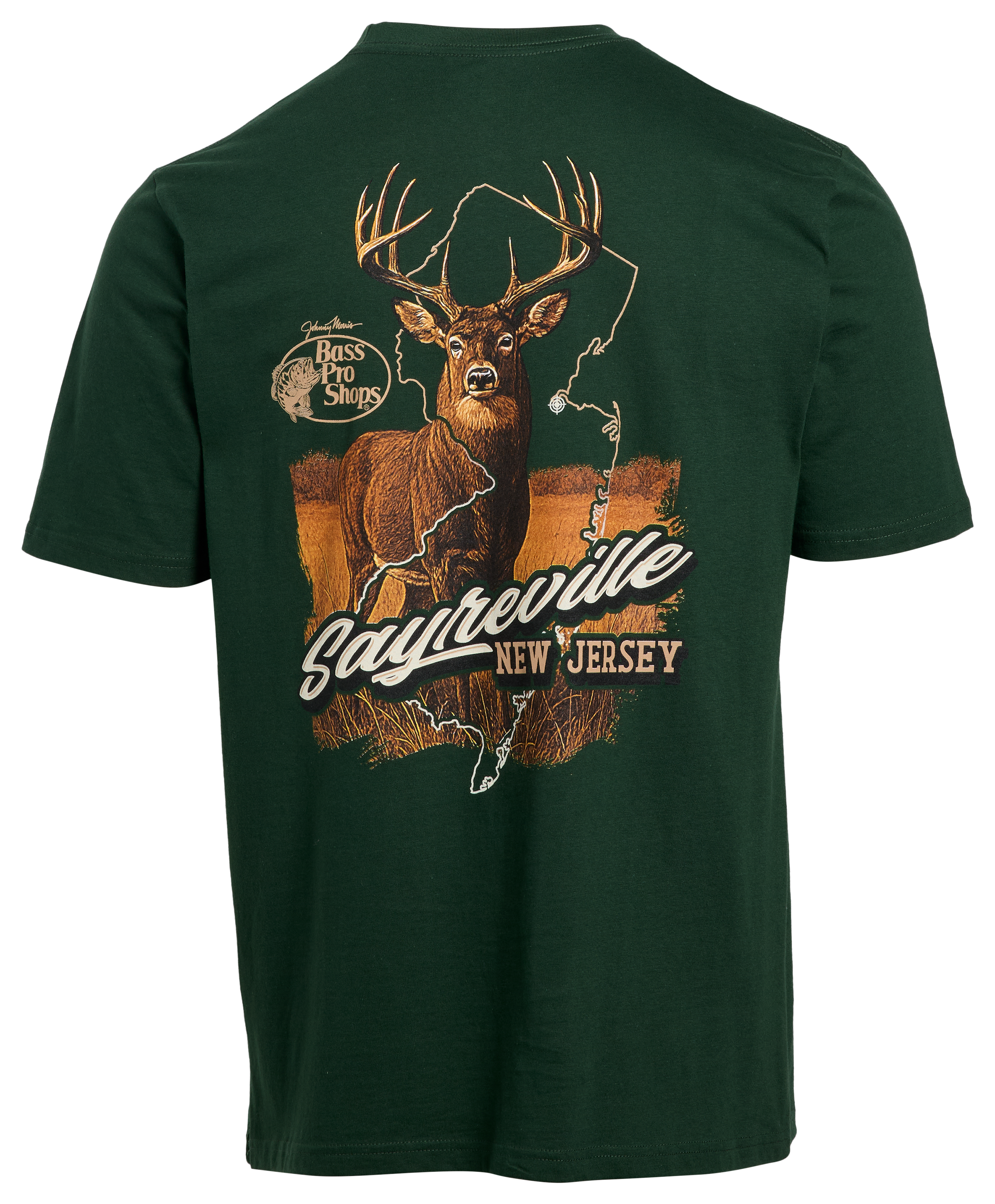 Bass Pro Shops Bass Pro Shops Sayreville Deer Short-Sleeve T-Shirt - $19.99 at Bass Pro Shops
