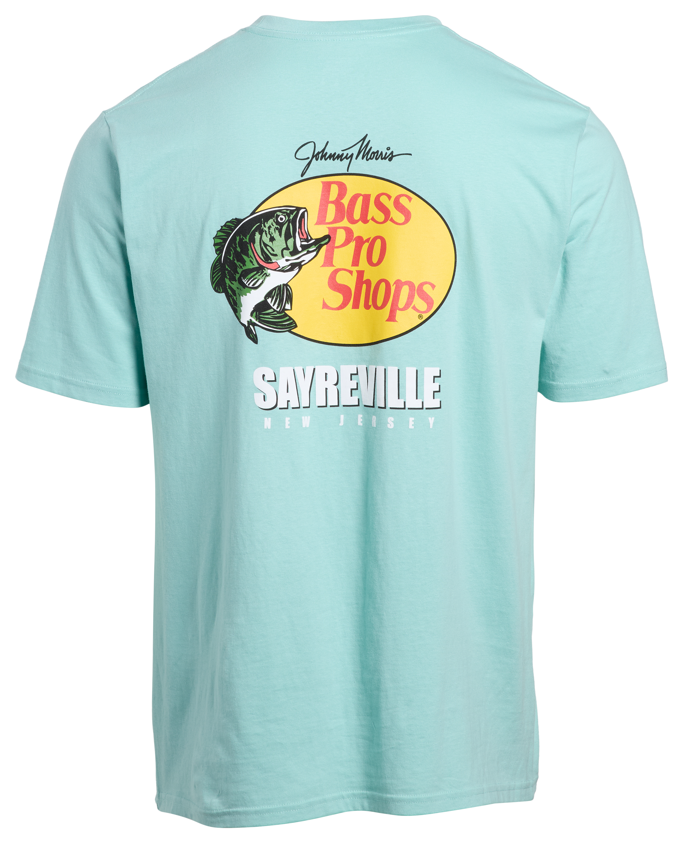 Bass Pro Shops Bass Pro Shops Sayreville Classic Logo Short-Sleeve T-Shirt - Aquifer - $19.99 at Bass Pro Shops