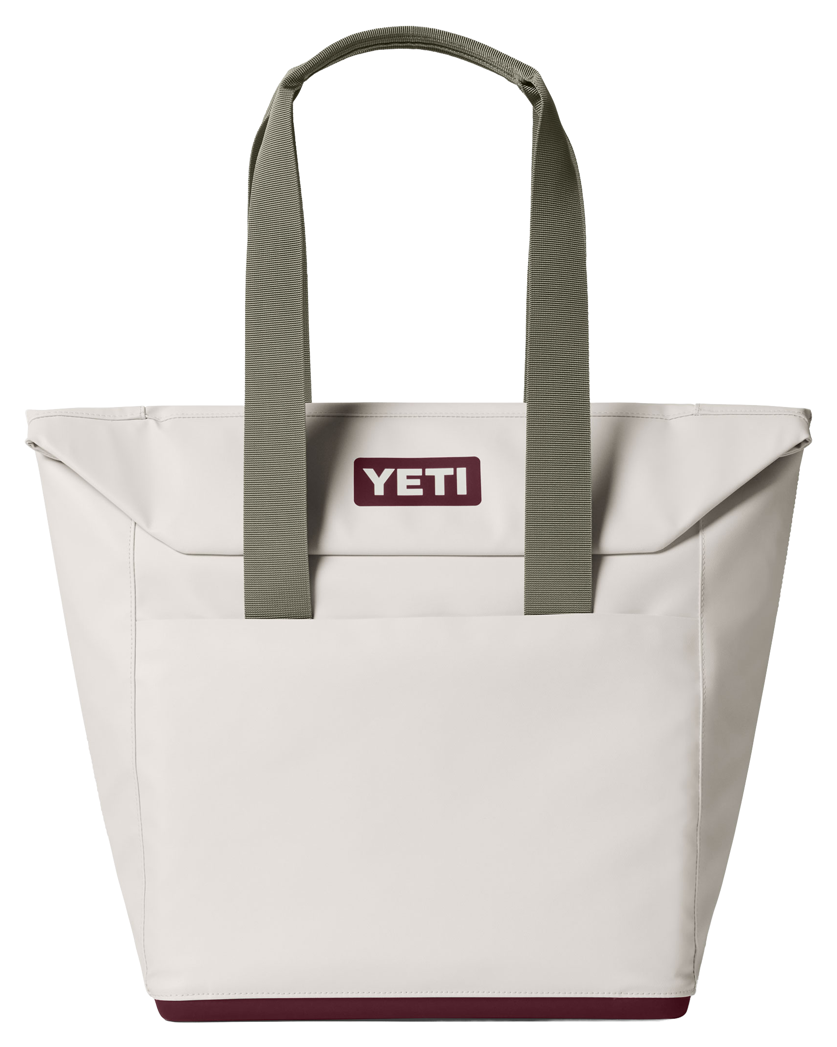 Image of YETI Daytrip 20L Insulated Tote Bag - Aspen/Pampa Green/Wild Vine Red