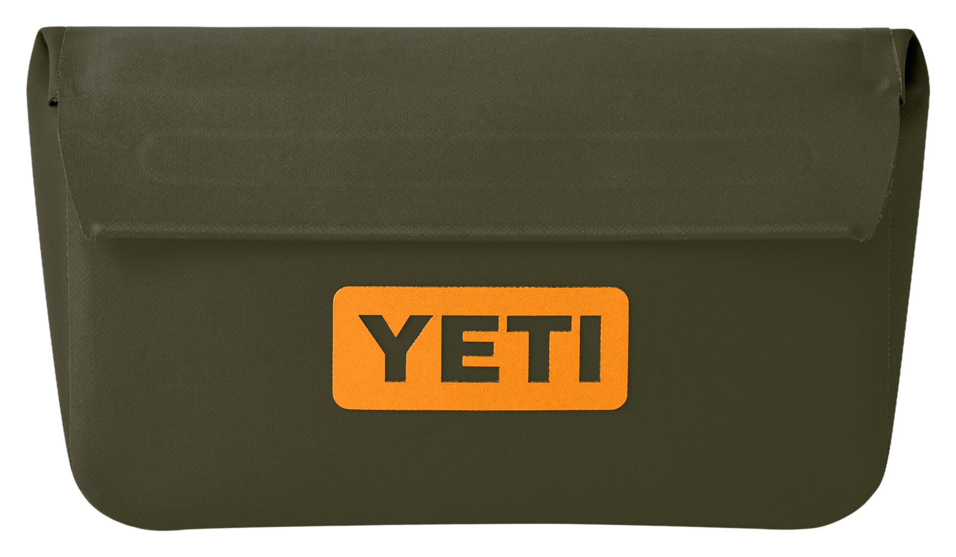 Image of YETI SideKick Dry Waterproof Bag - Olive/King Crab Orange - 1L