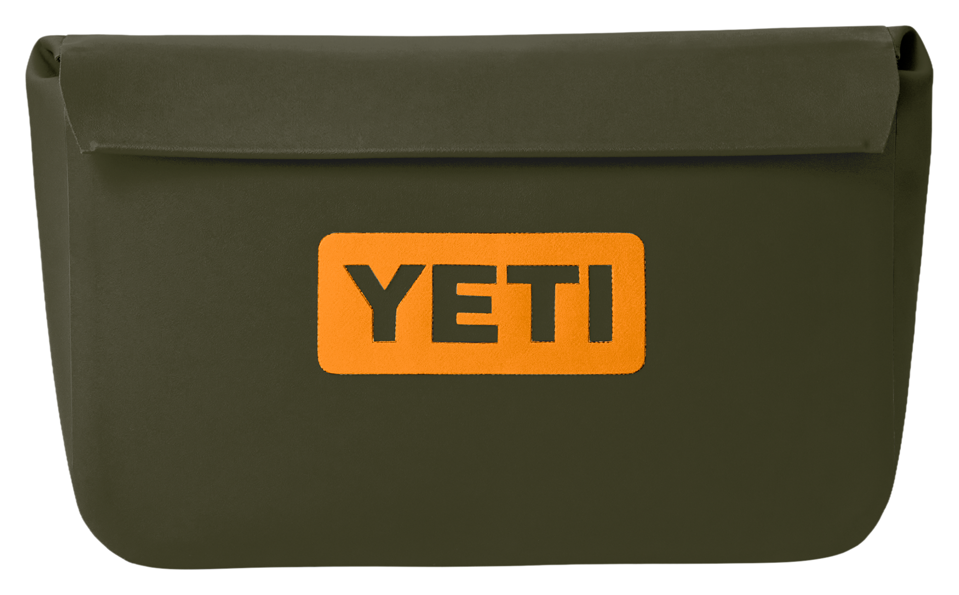 Image of YETI SideKick Dry Waterproof Bag - Olive/King Crab Orange - 3L