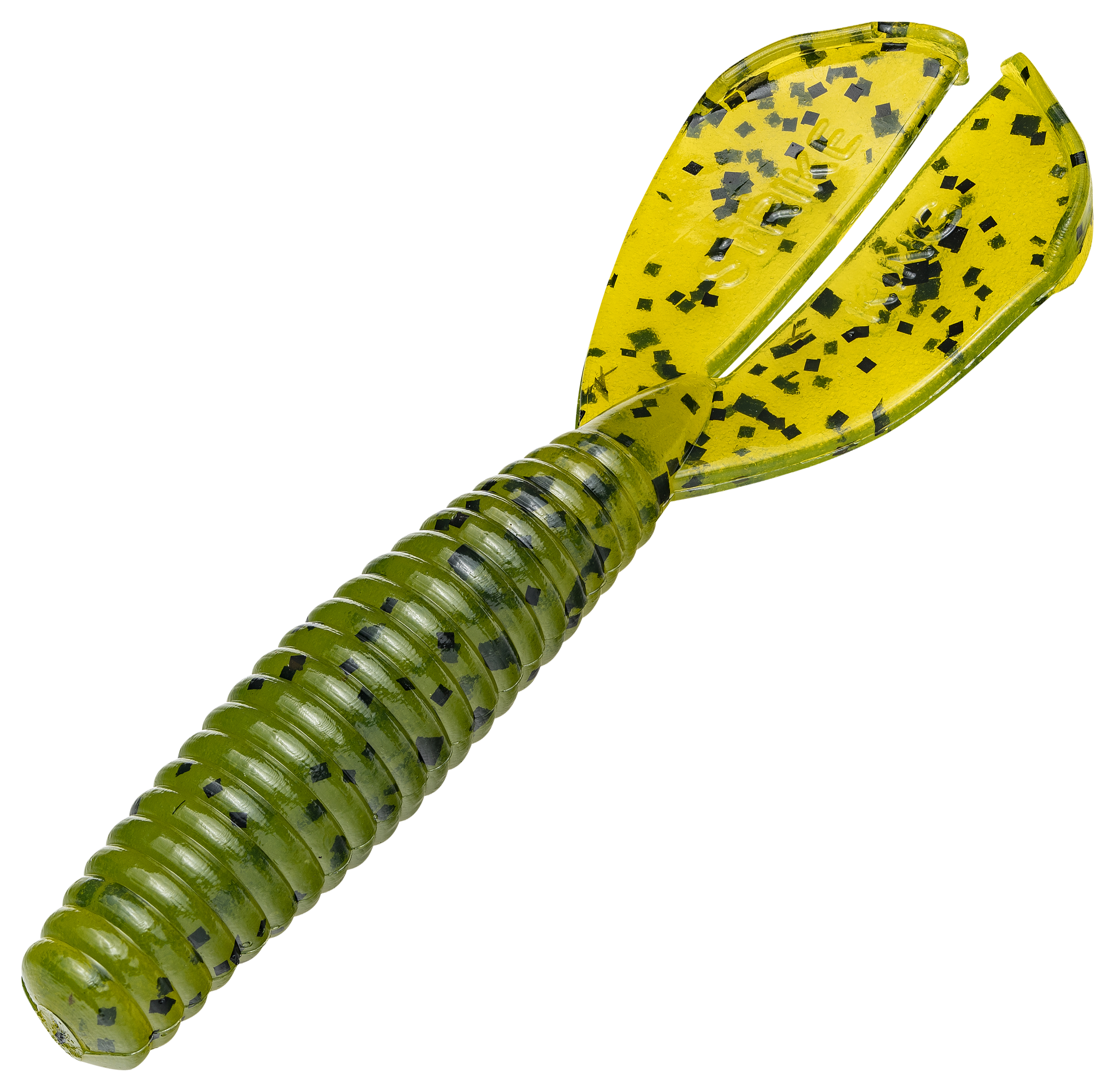 Strike King Rage Tail Twin Tail Menace Grub - 3 - Watermelon - 1208110506573-4949867 - Fishing The Strike King® Rage Tail™ Twin Tail Menace Gr sku 1208110506573-4949867