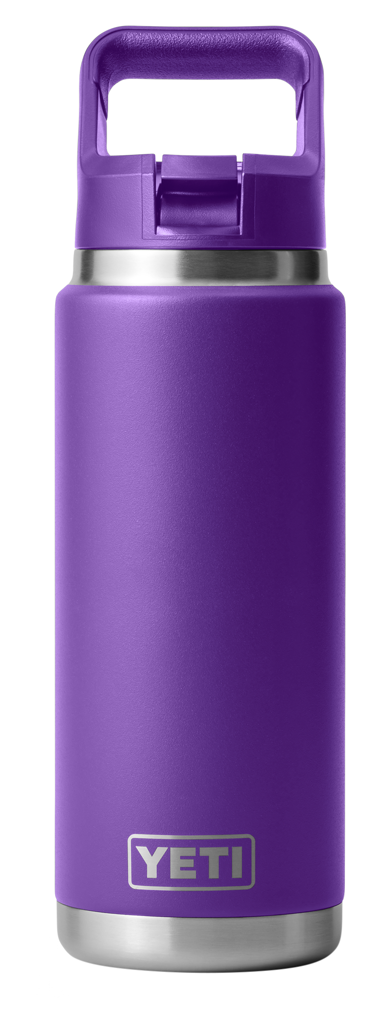 Image of YETI Rambler 26-oz. Water Bottle with Color-Matched Straw Cap - Pace Purple