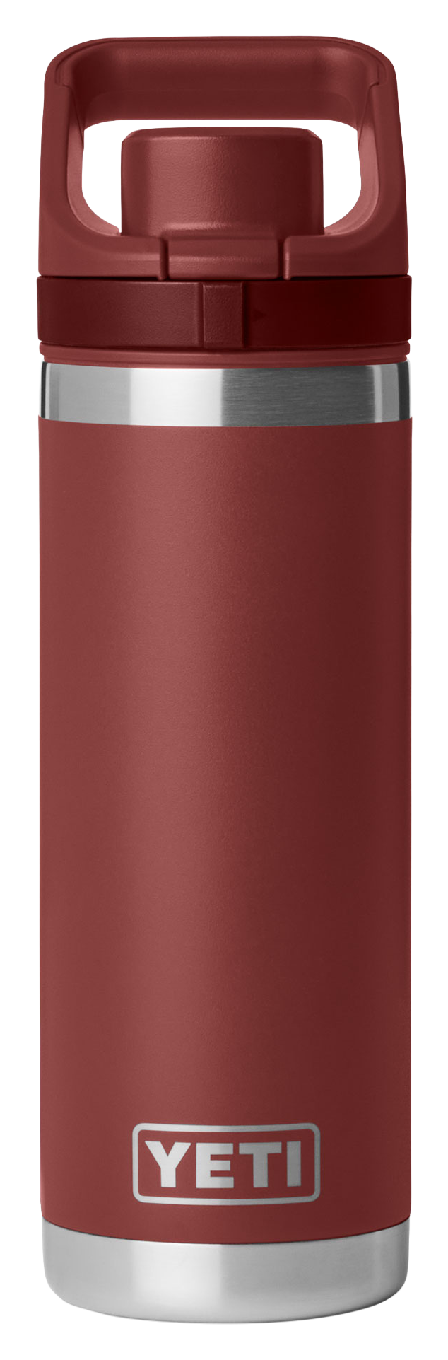 Image of YETI Rambler 18-oz. Water Bottle With Flip Chug Cap - Stag Red