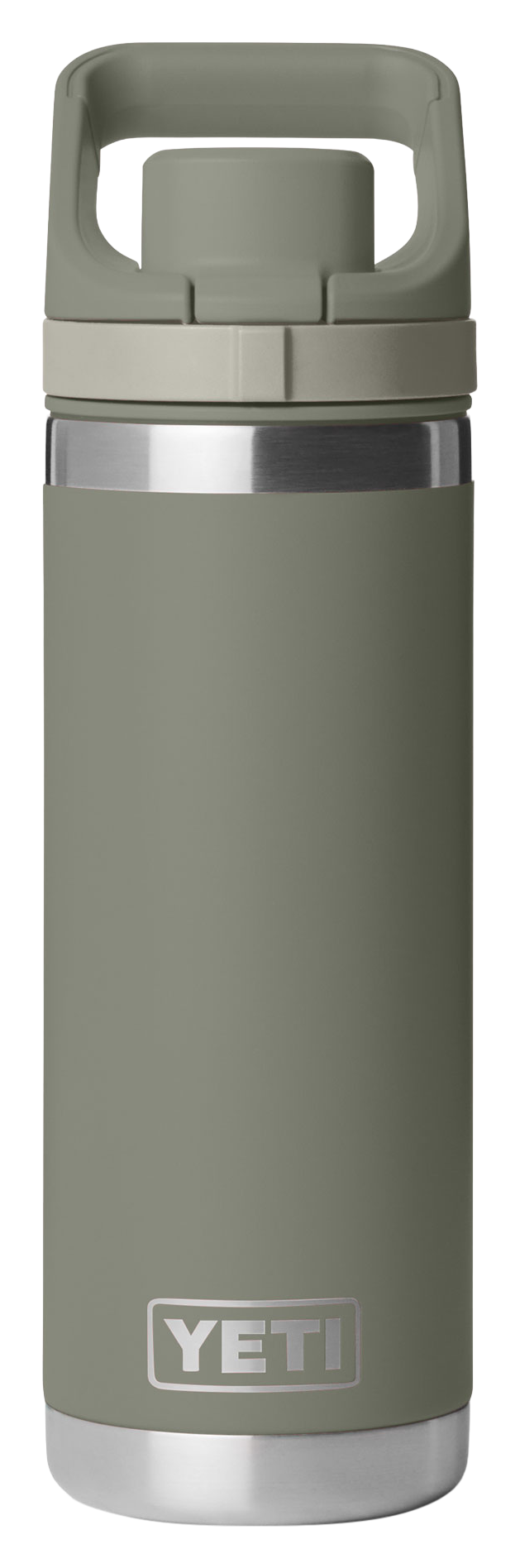 Image of YETI Rambler 18-oz. Water Bottle With Flip Chug Cap - Pampa Green