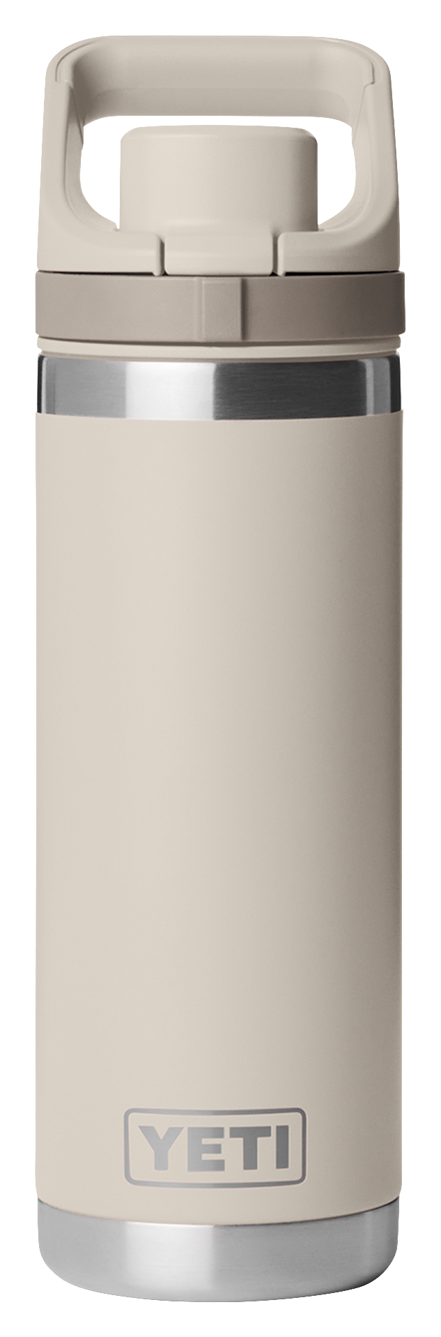 Image of YETI Rambler 18-oz. Water Bottle With Flip Chug Cap - Cape Taupe