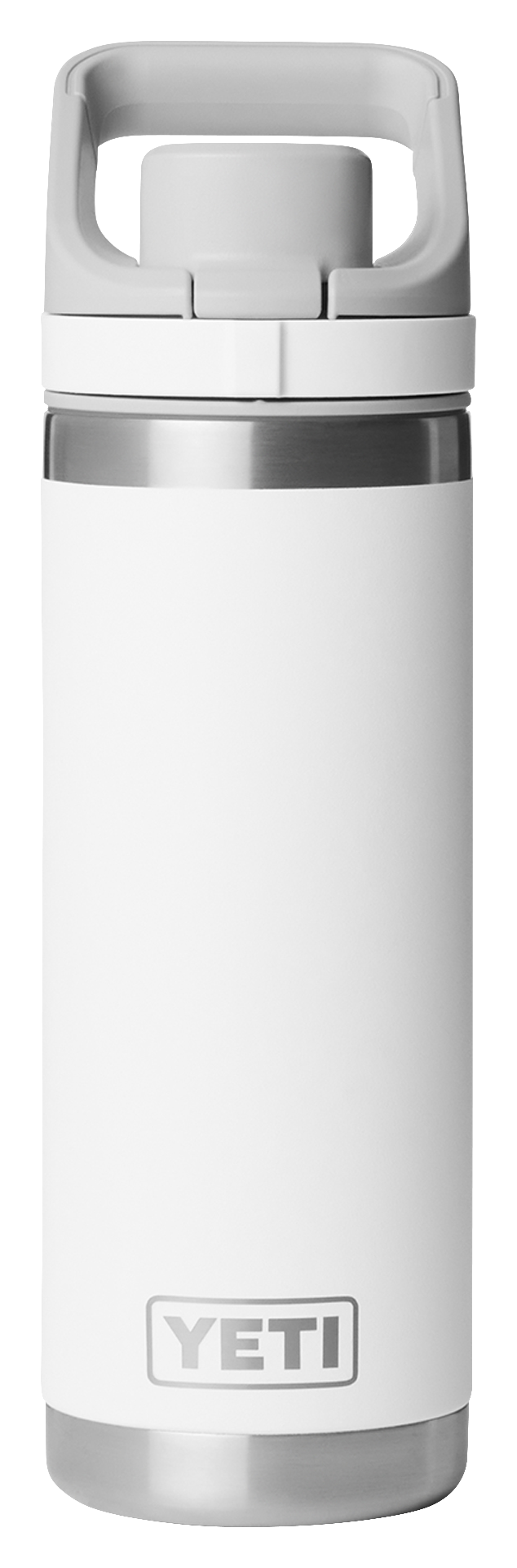 Image of YETI Rambler 18-oz. Water Bottle With Flip Chug Cap - White