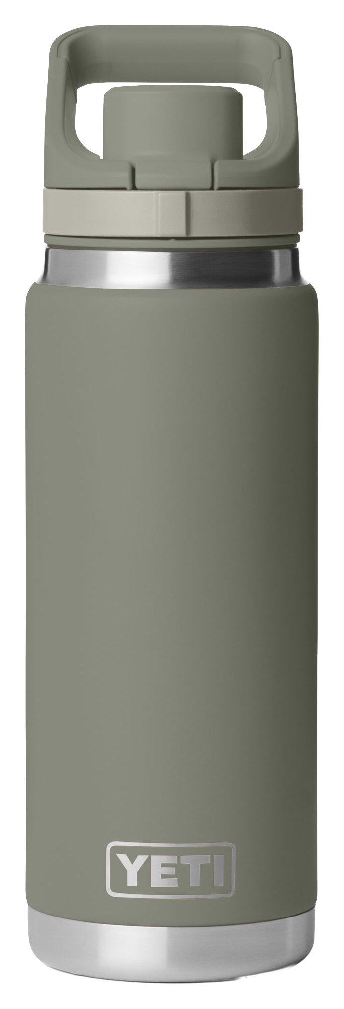 Image of YETI Rambler 26-oz. Water Bottle With Flip Chug Cap - Pampa Green