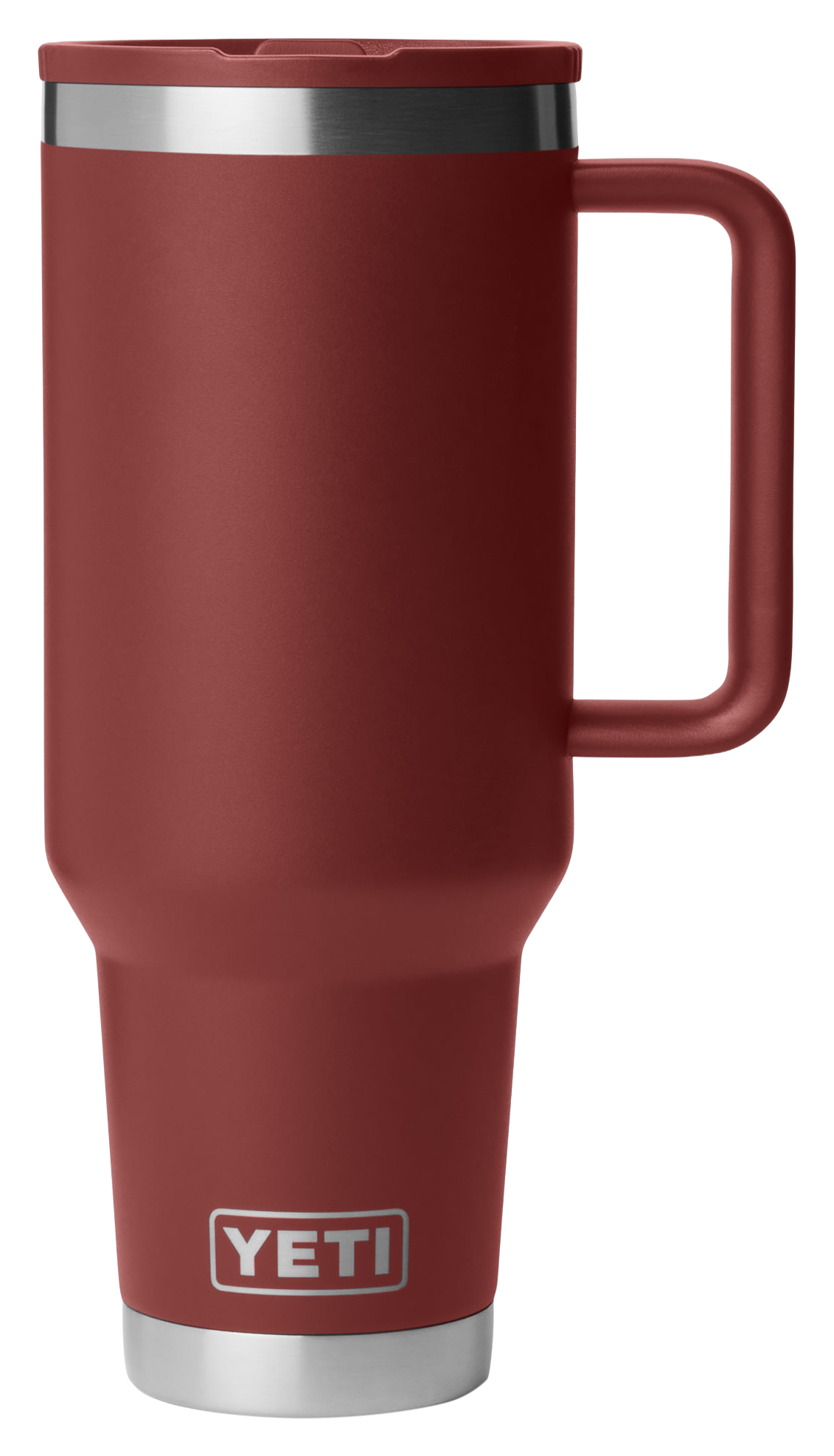 Image of YETI Rambler 40-Oz. Travel Mug with Leakproof Straw Lid - Stag Red