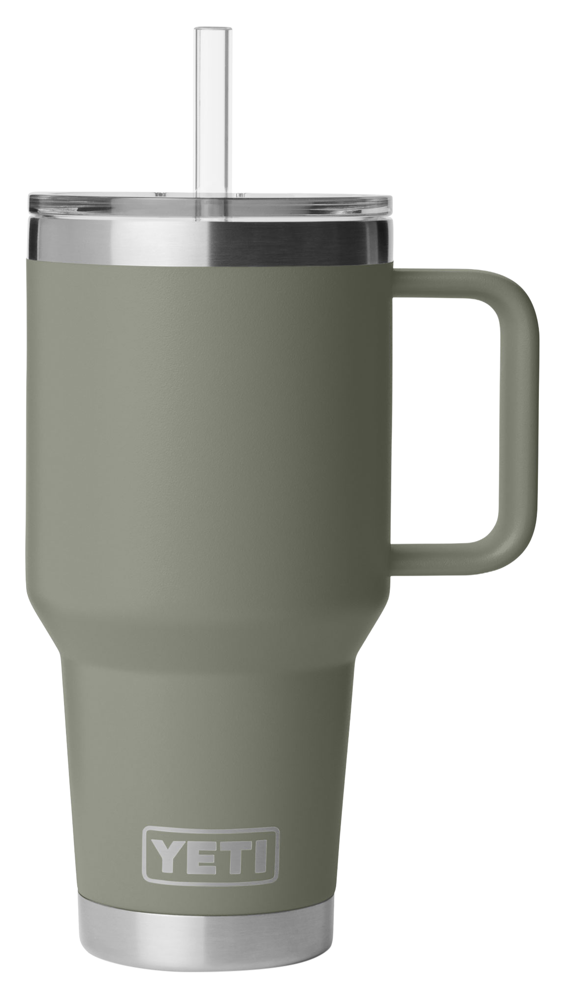 Image of YETI Rambler 35-Oz. Mug with Straw Lid - Pampa Green