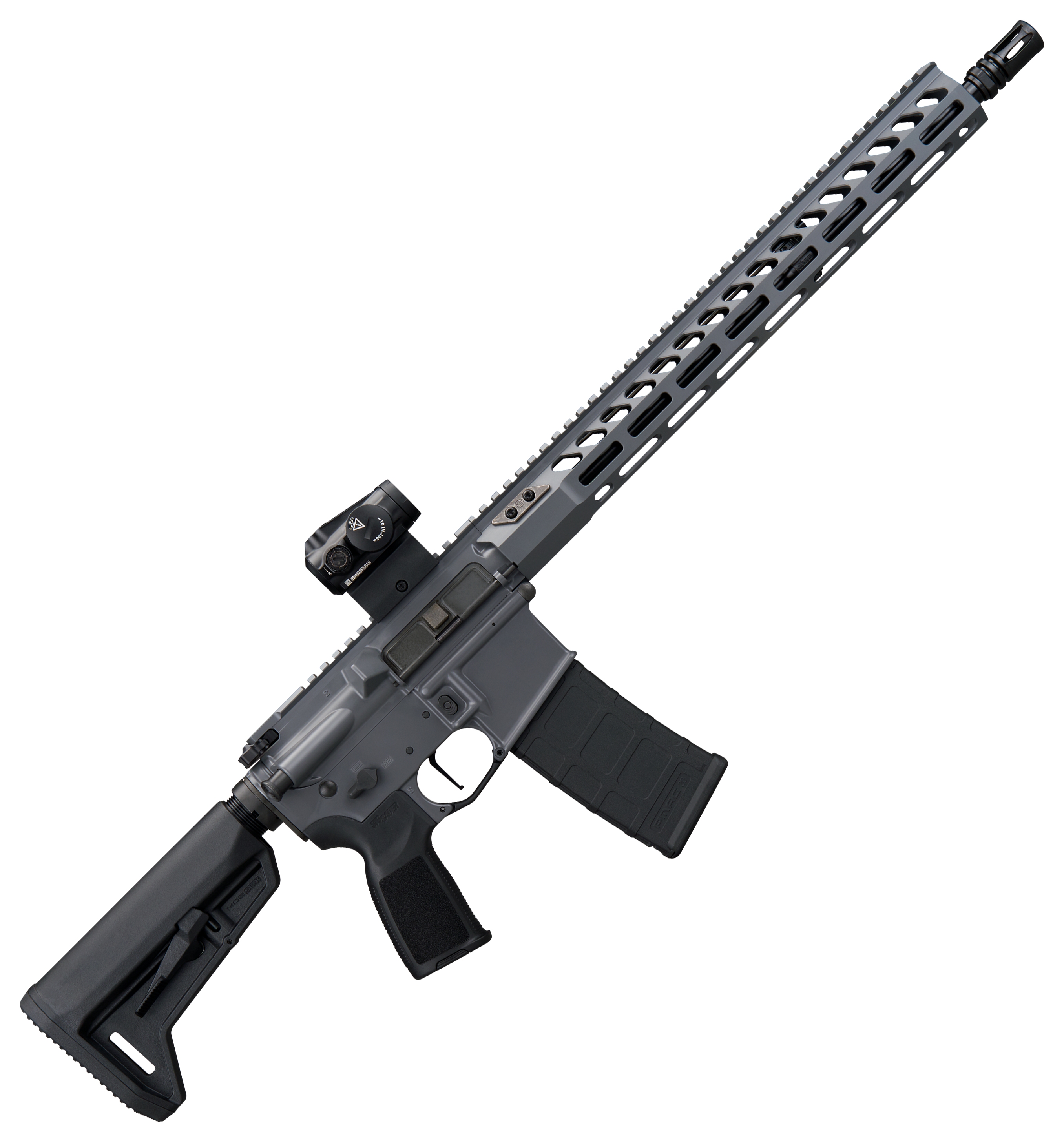 Image of SIG SAUER M400-FORGE Semi-Auto Rifle with ROMEO-MSR Gen II Red Dot - Concrete Cerakote