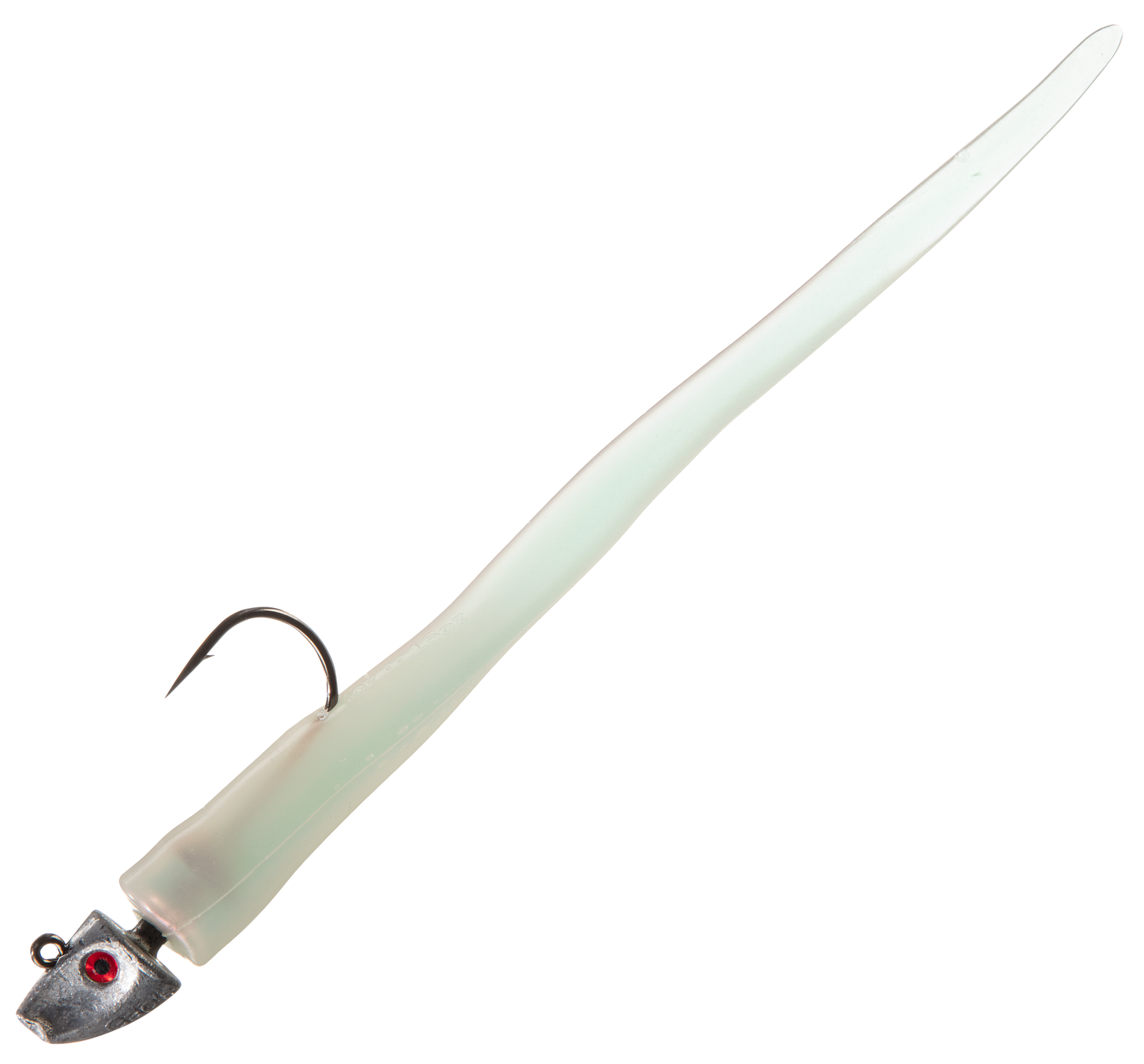 Image of Al Gag's Lures Whip-It Eel - Red Pearl - 8''