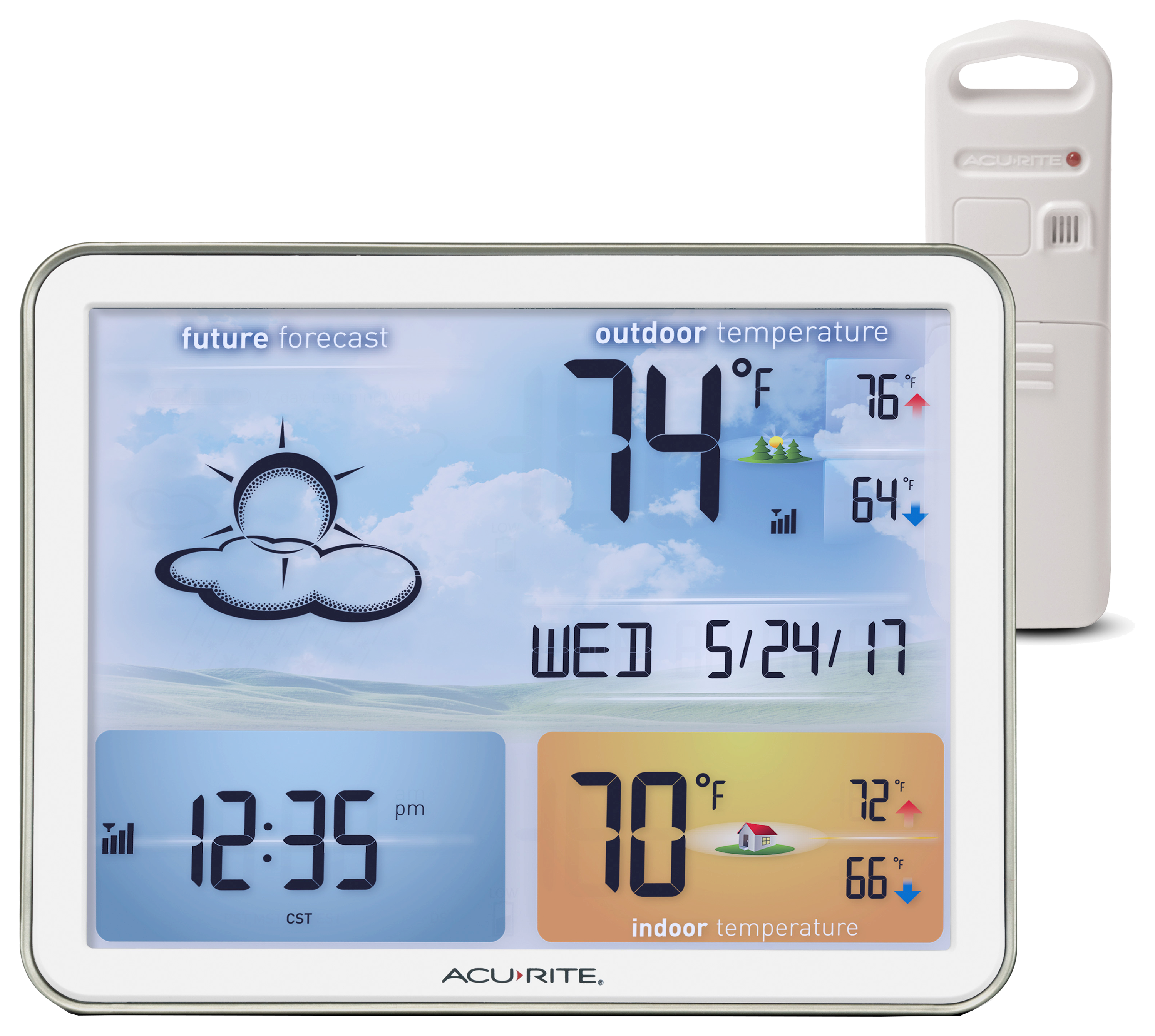 Acurite 1.6 W x 4.8 H Sensor Wireless Indoor & Outdoor