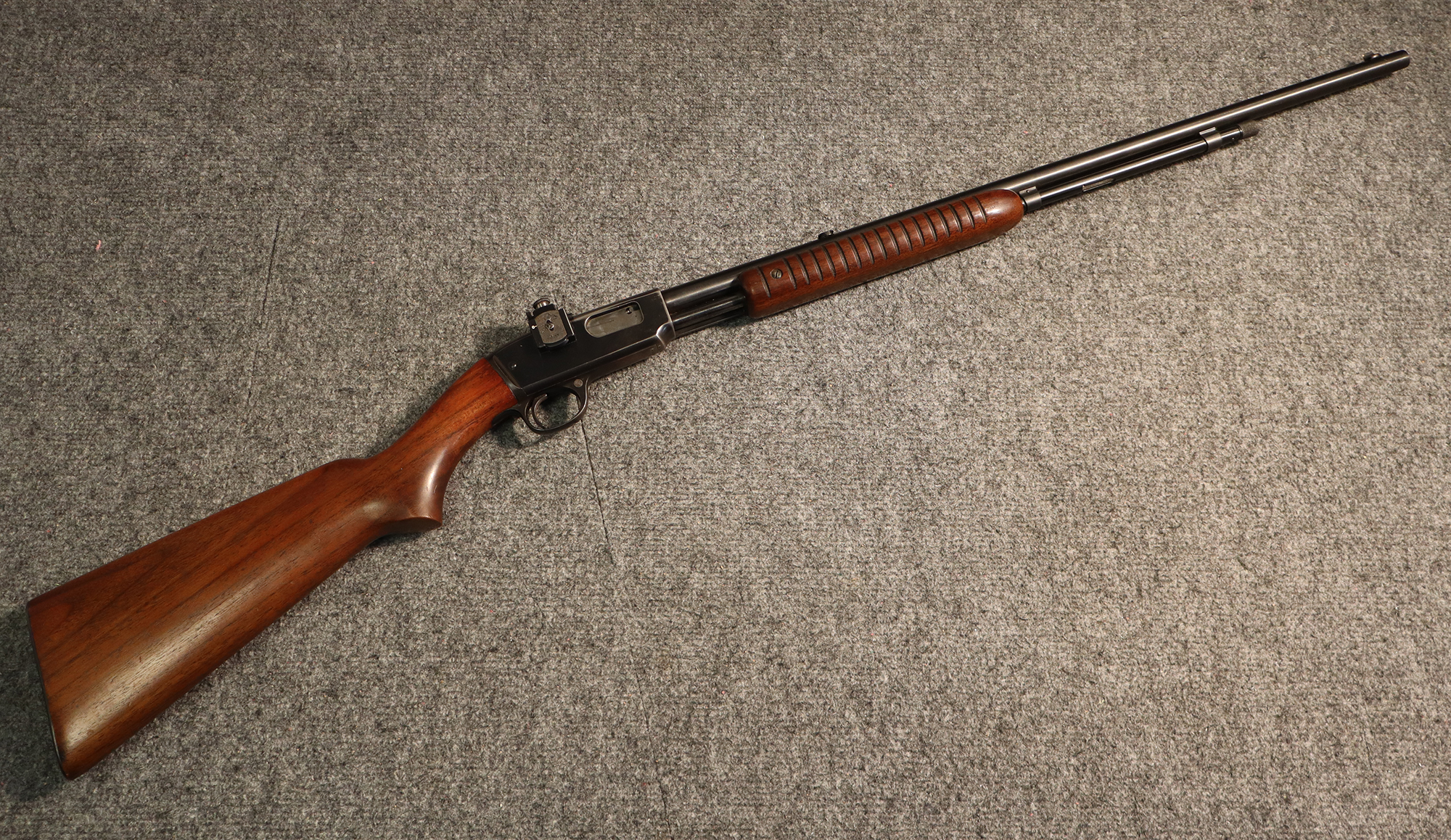 Image of Winchester Model 61 Pump-Action Rifle - .22 S, L, LR - (c. 1956 Production)