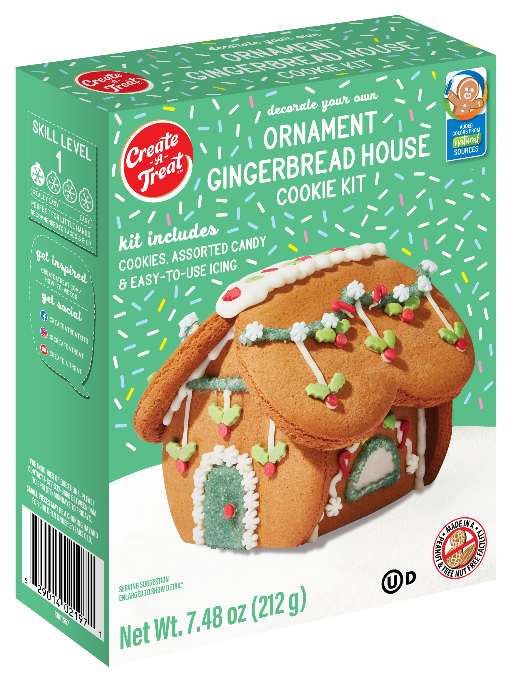 Create-A-Treat Create-A-Treat Ornament Gingerbread House Cookie Kit - $4.99 at Bass Pro Shops