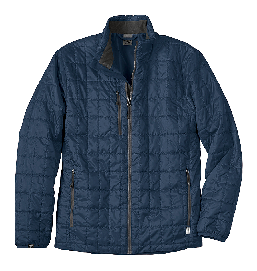 Image of Storm Creek Traveler Eco-Insulated Jacket for Men - Navy - 3XL