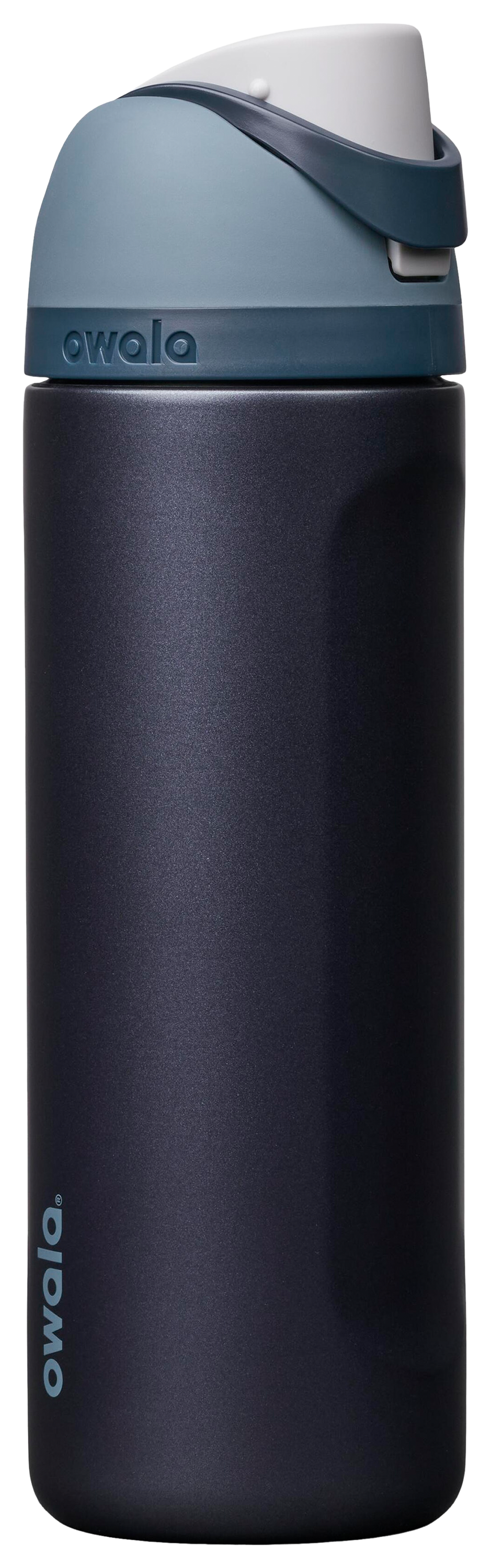 Image of Owala FreeSip Water Bottle - Blue Steel - 24 oz.