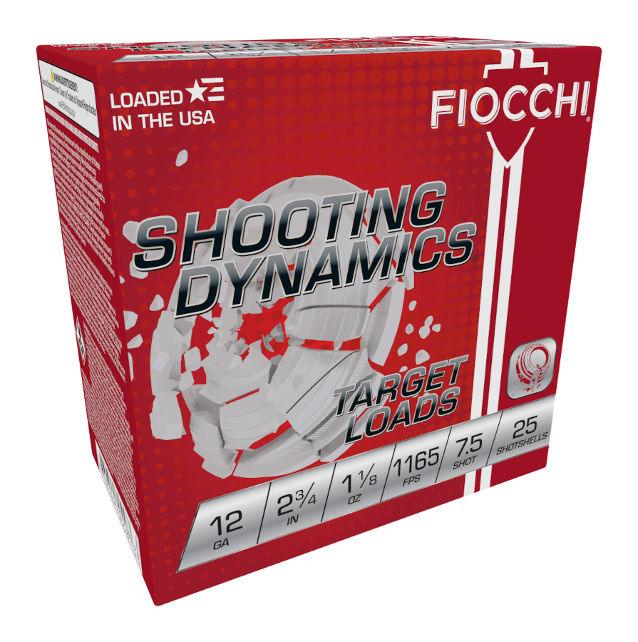 Fiocchi Fiocchi Shooting Dynamics 12-Ga. 2-3/4" 1-1/8 oz. Target Load Shotshells - 1,165 fps - $11.99 at Bass Pro Shops