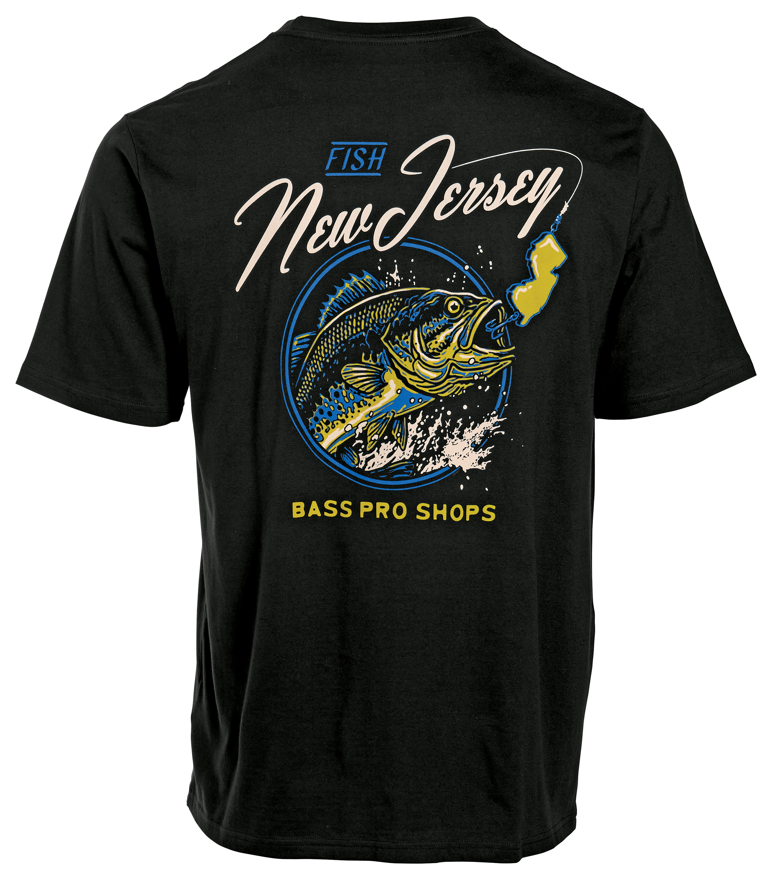 Bass Pro Shops Bass Pro Shops Sayreville New Jersey Lure Short-Sleeve T-Shirt - Black - $19.99 at Bass Pro Shops