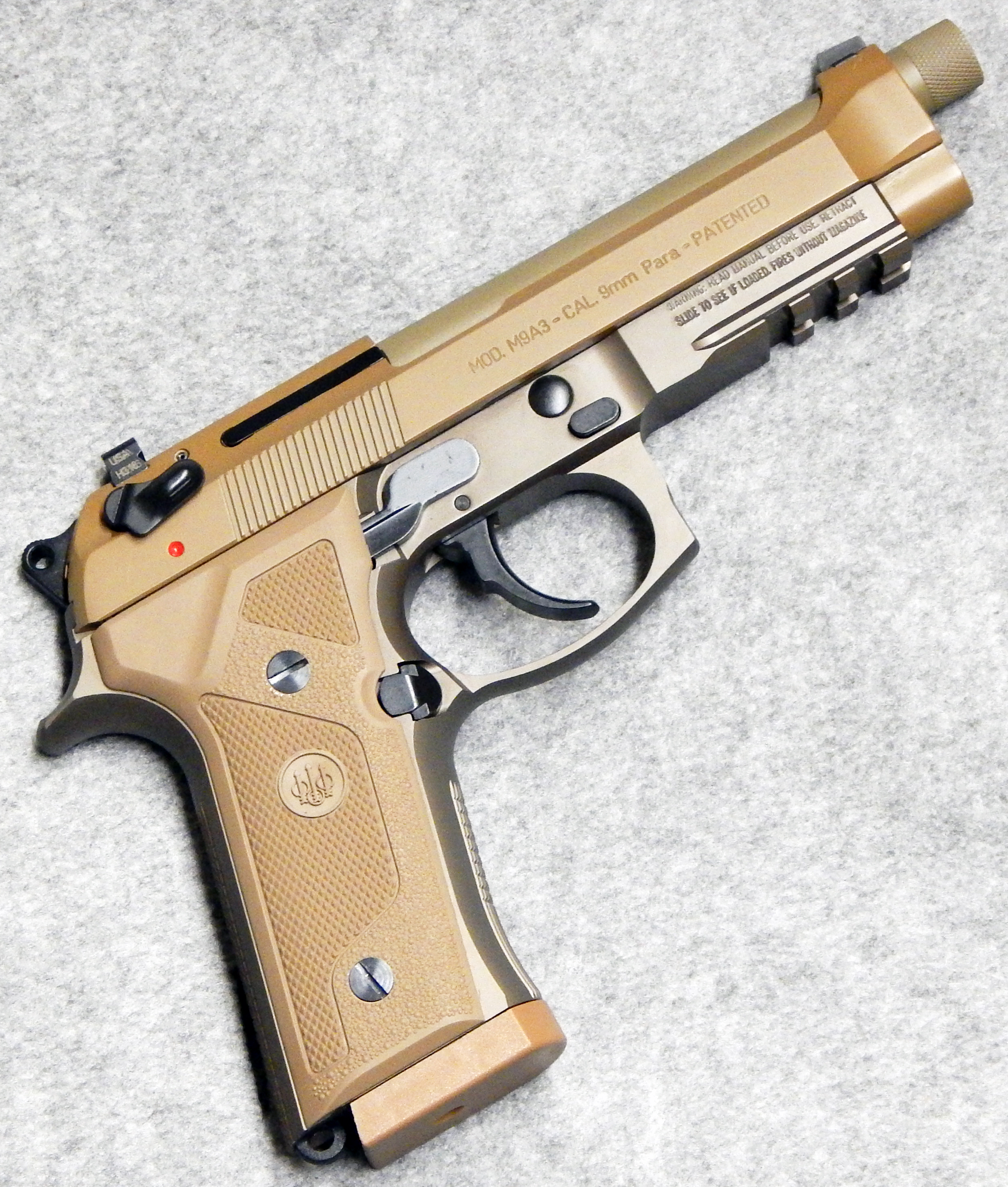 Image of Beretta ~ M9A3 ~ 9 mm Luger.
