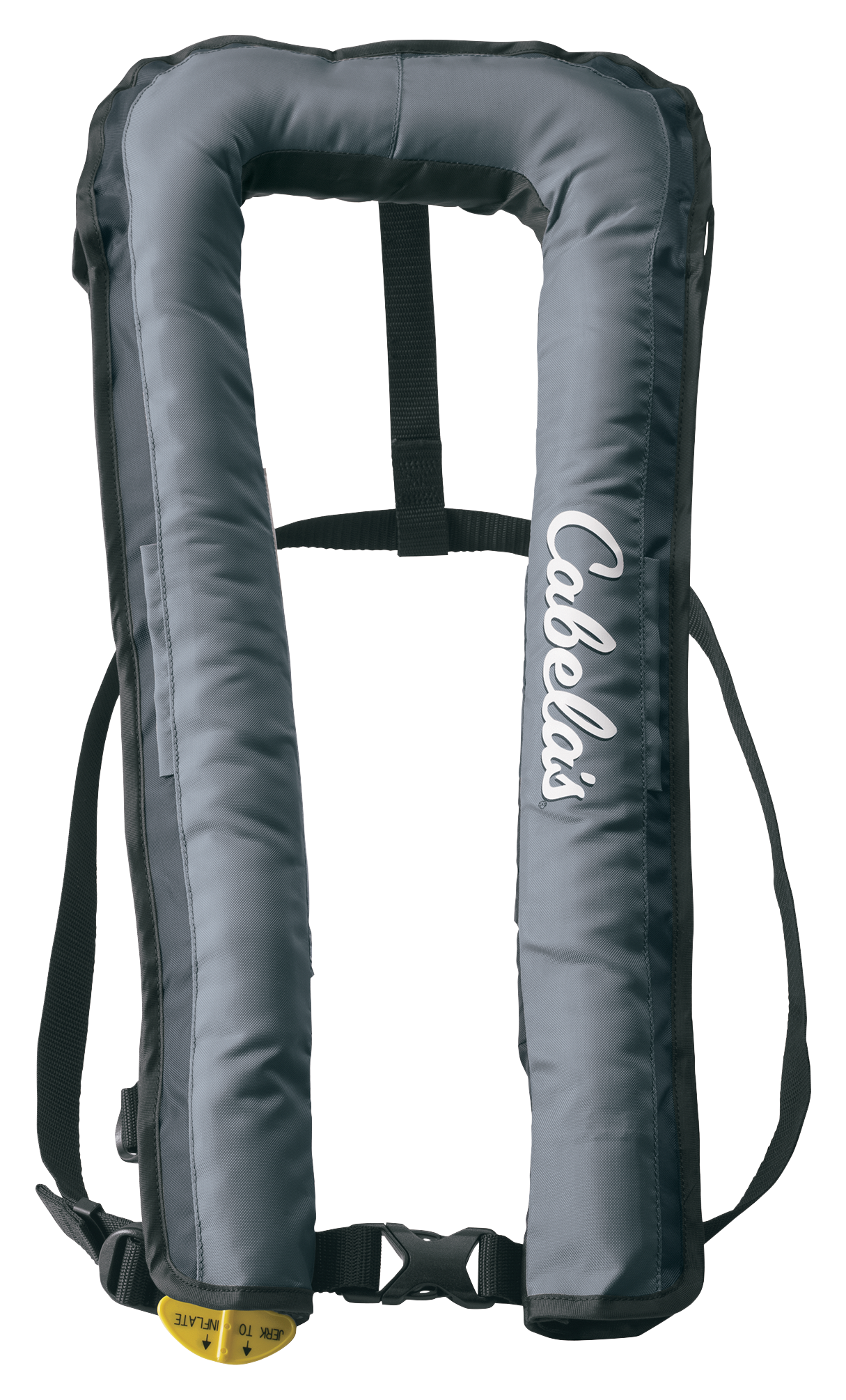 Image of Cabela's Essential 2500 Manual Life Vest - Charcoal
