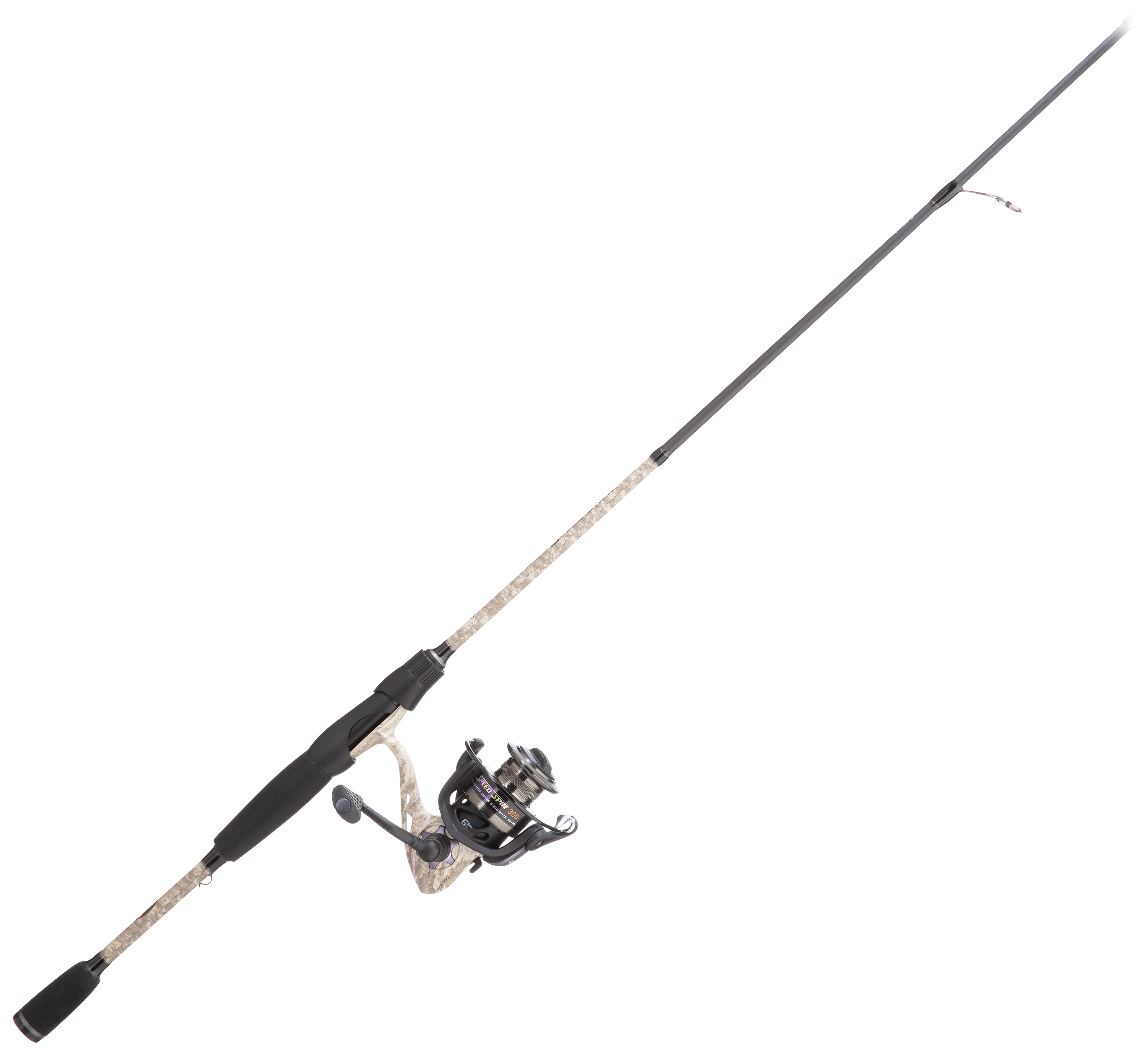 Lew's American Hero Camo Speed Spin Spinning Rod and Reel Combo - 30 - 6'6" - Medium