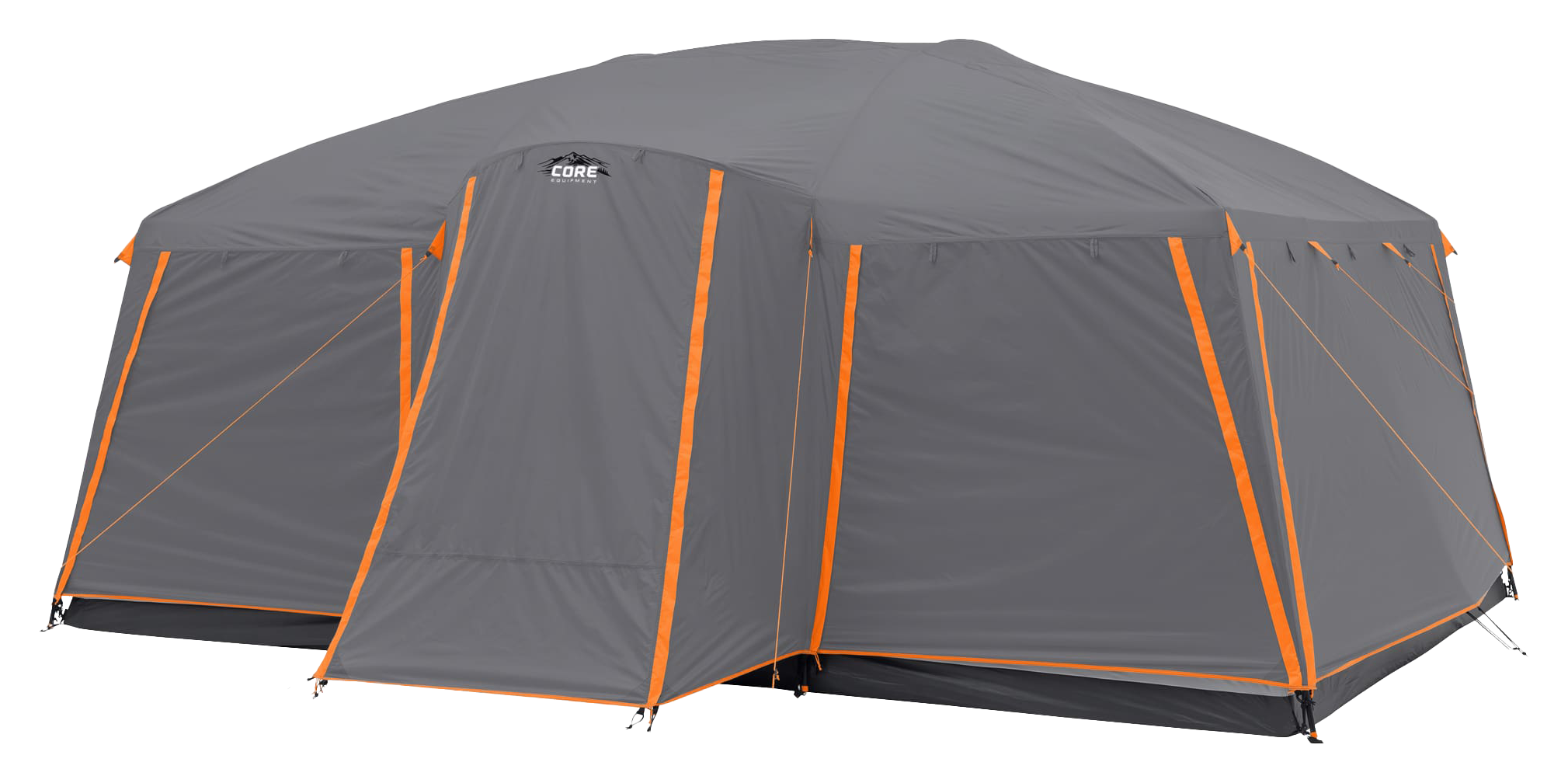 Image of CORE Equipment 12-Person Straight-Wall Cabin Tent with Full Rainfly