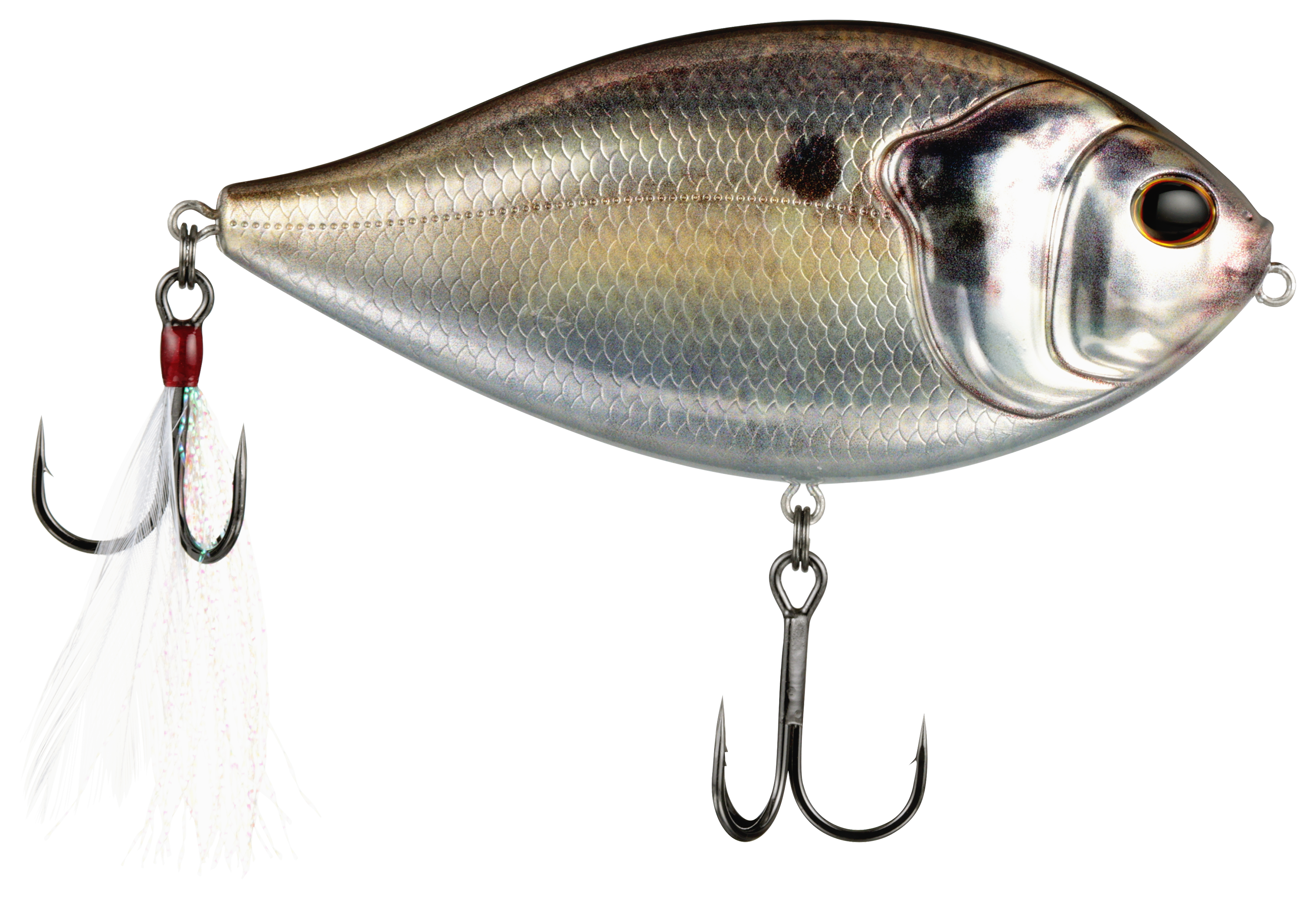 Image of "Berkley SlapGill Topwater - Chrome Shad - 3.8"" - 1 oz."